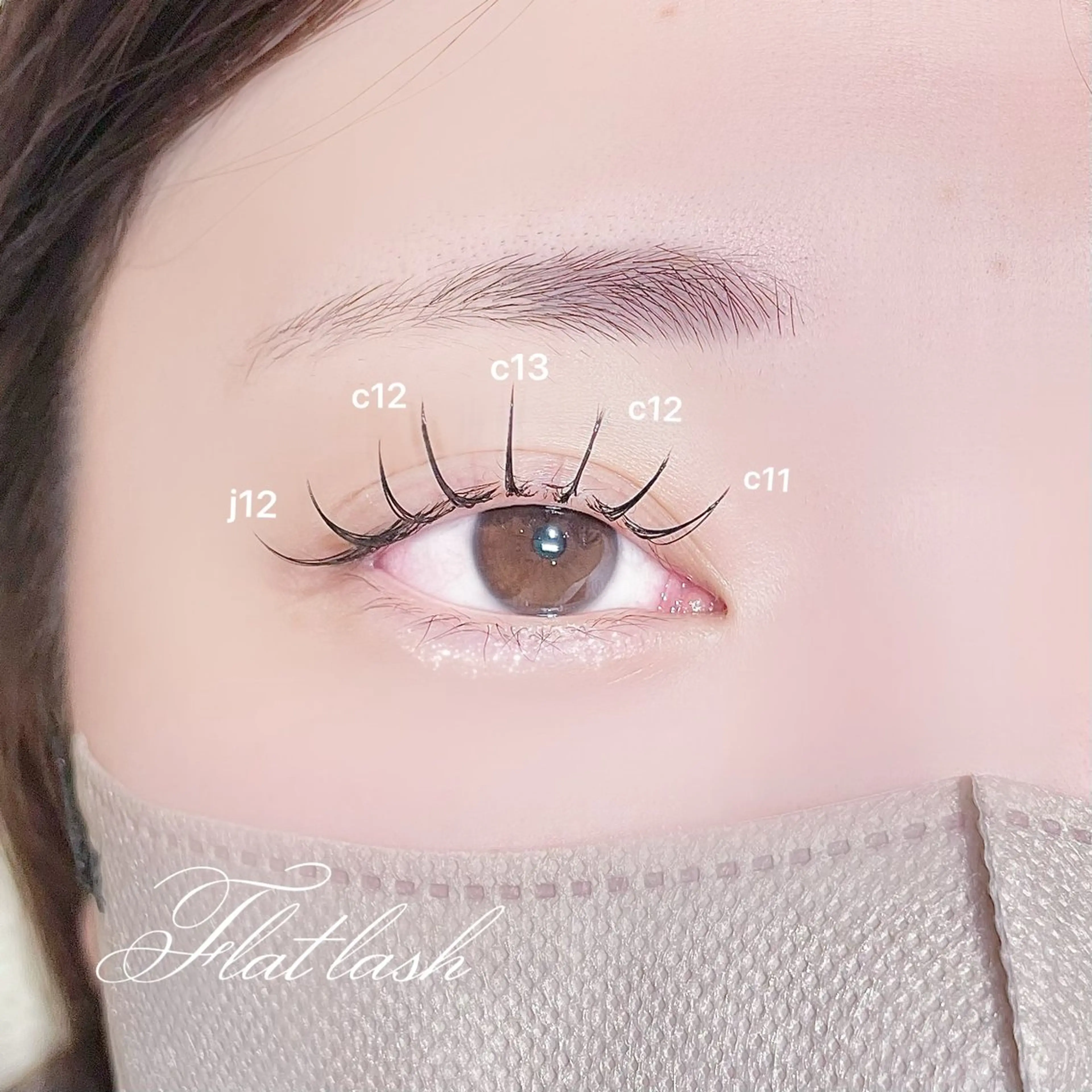 マツエク・マツパ soo lash room yuukaのマツエク・マツパデザイン