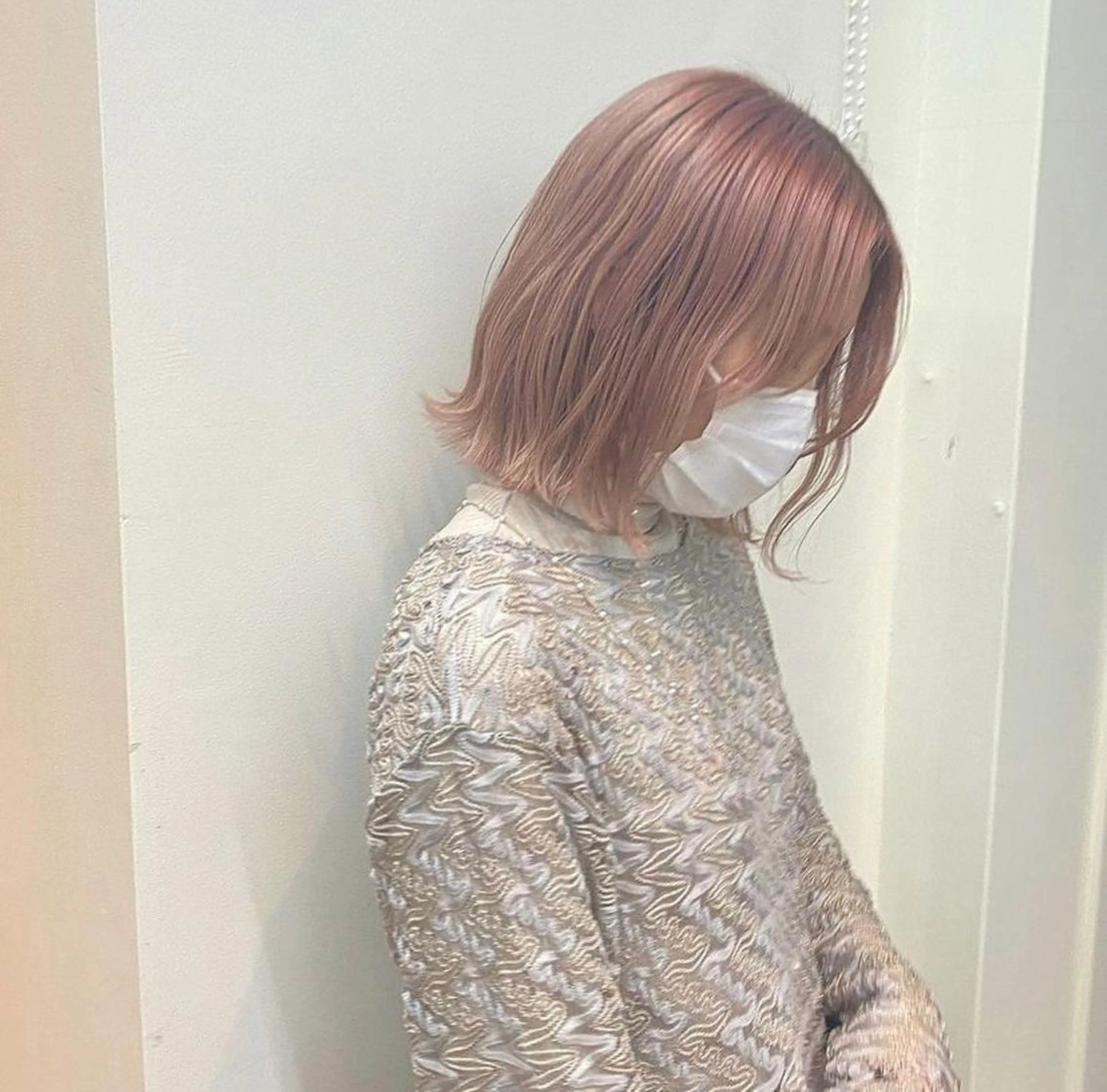 ショート カラー ピンクカラー ハイトーン🦢 Natsumiのヘアスタイル