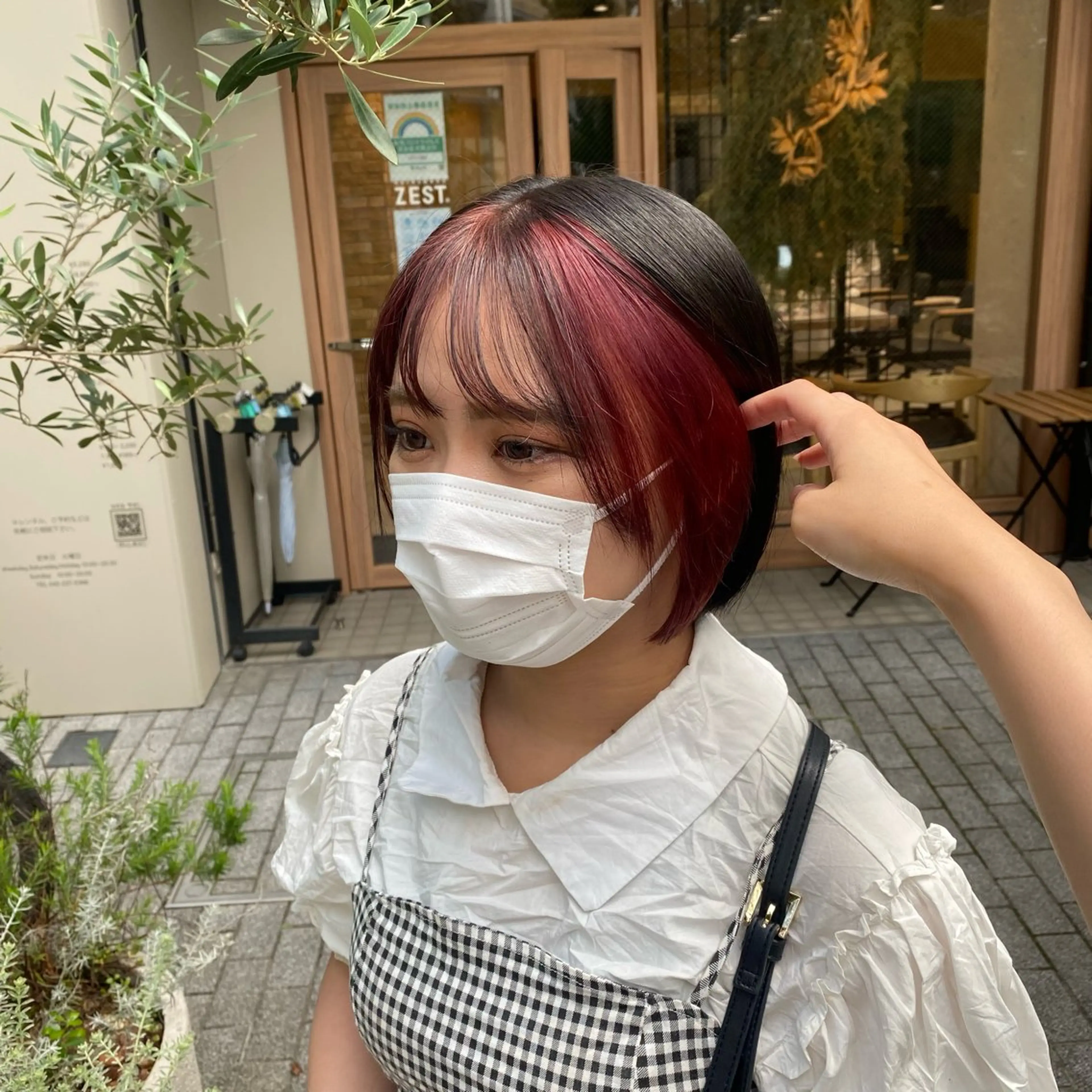 ミディアム 🌸cocomi🌸 透明感カラー🩶パリのヘアスタイル