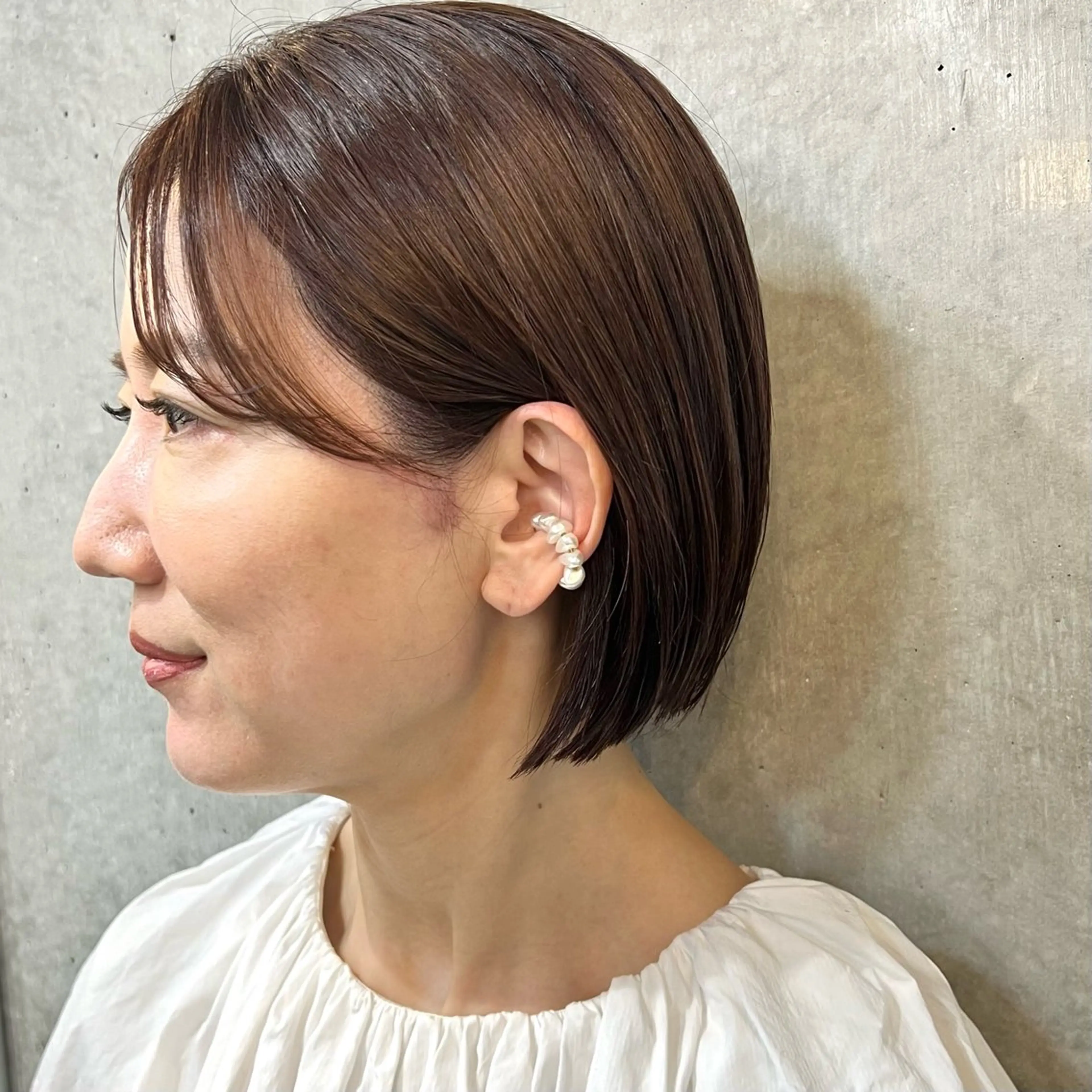 🏷️：白髪染め 【 リタッチ 】＋ ケアトリートメントの写真