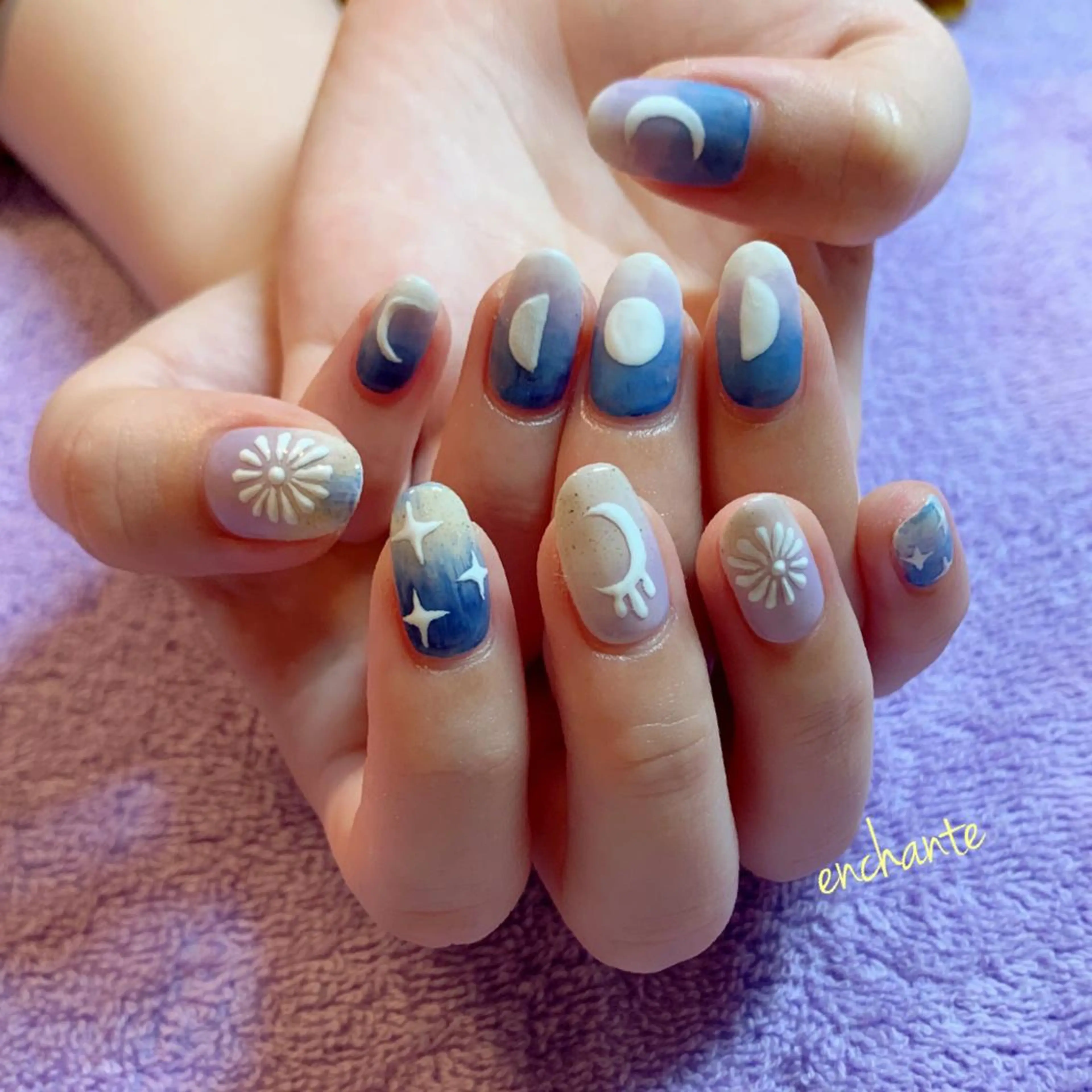 ネイル アンシャンテ所属・enchante 自由が丘のネイルデザイン