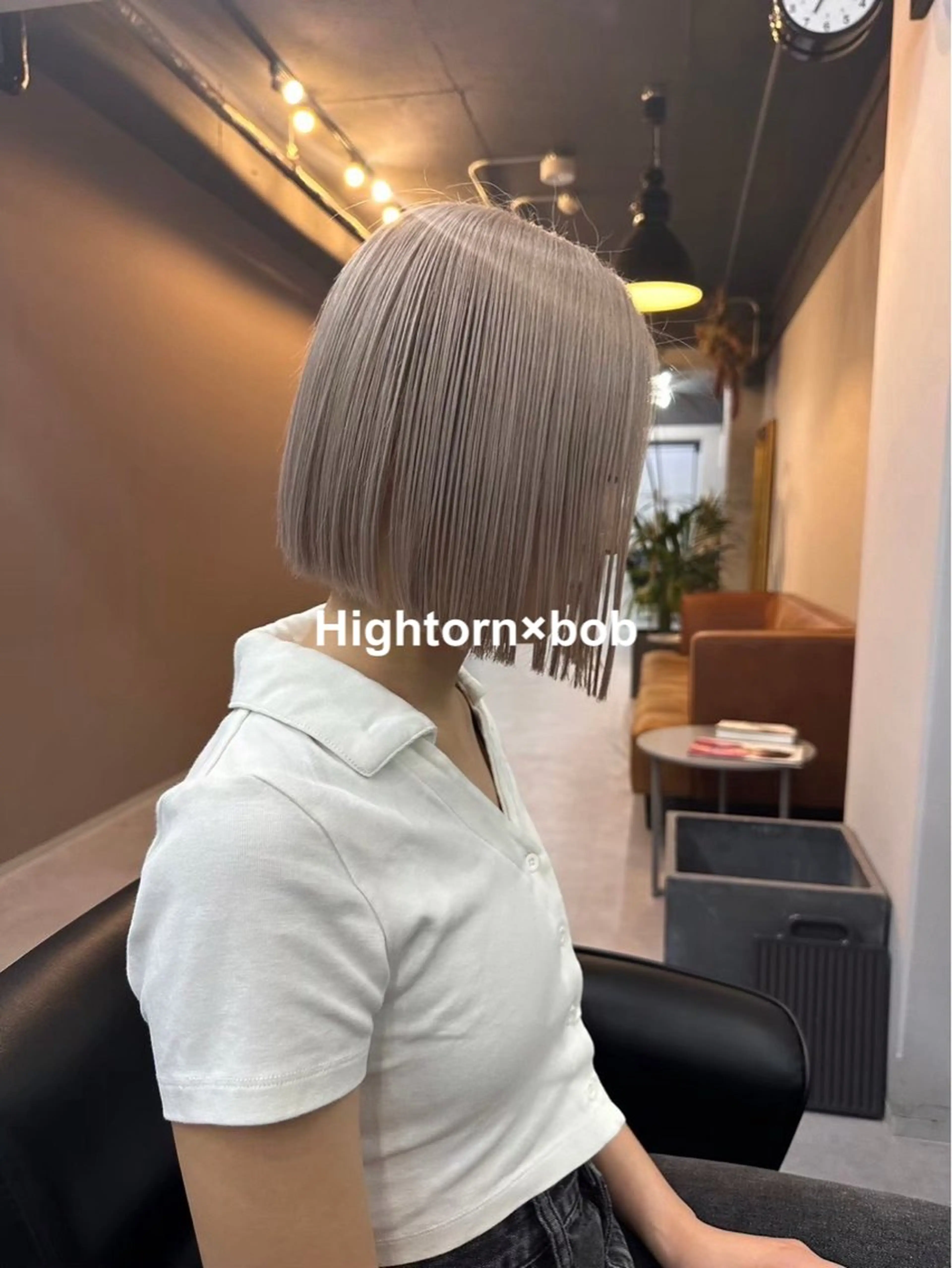 ショート ボブ 顔周りカット 似合わせカット 小顔カット カット ヘアカラー ボブ/ブリーチ /タイヨウのヘアスタイル