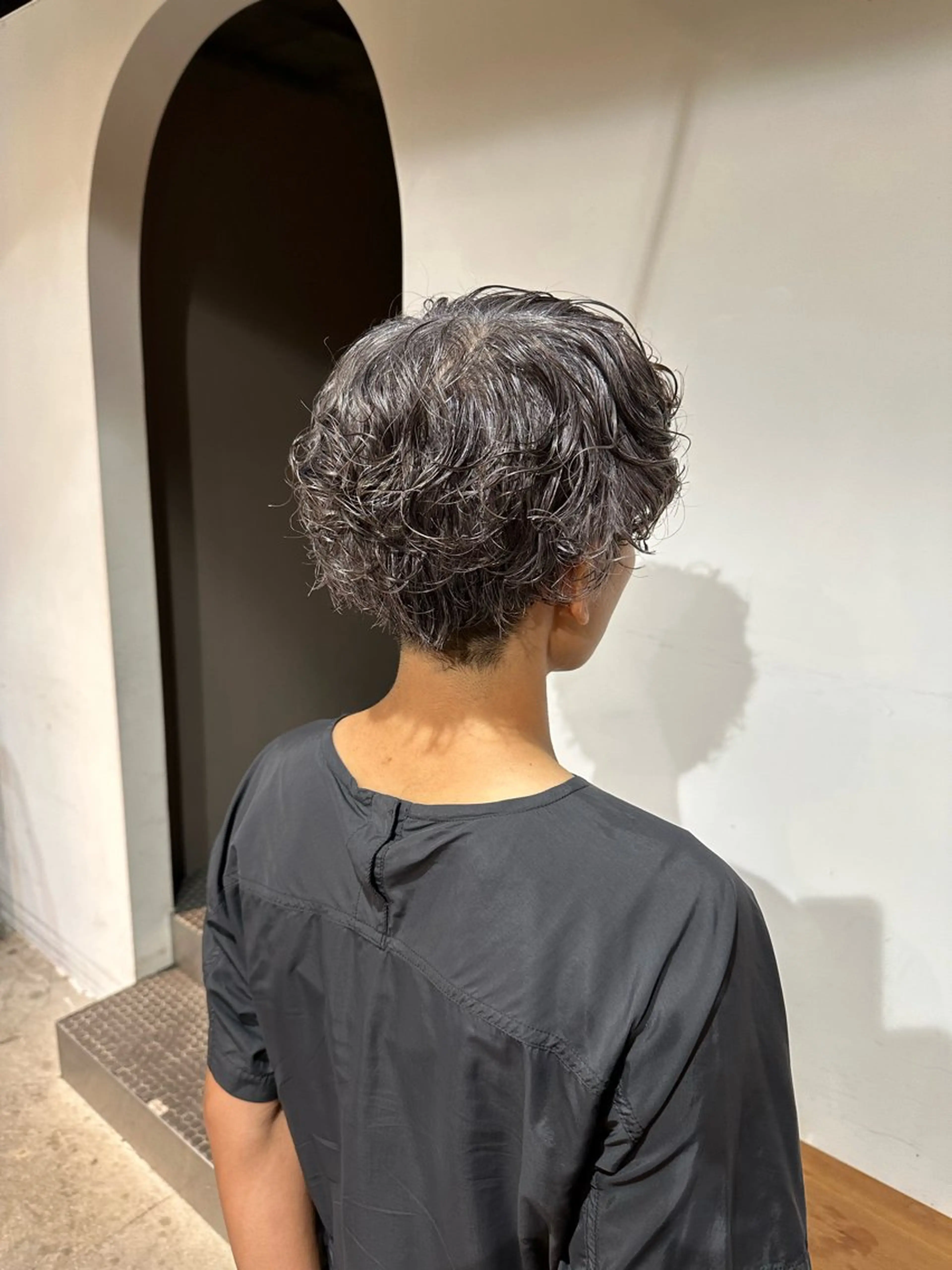 パーマ 小河 穂香のヘアスタイル