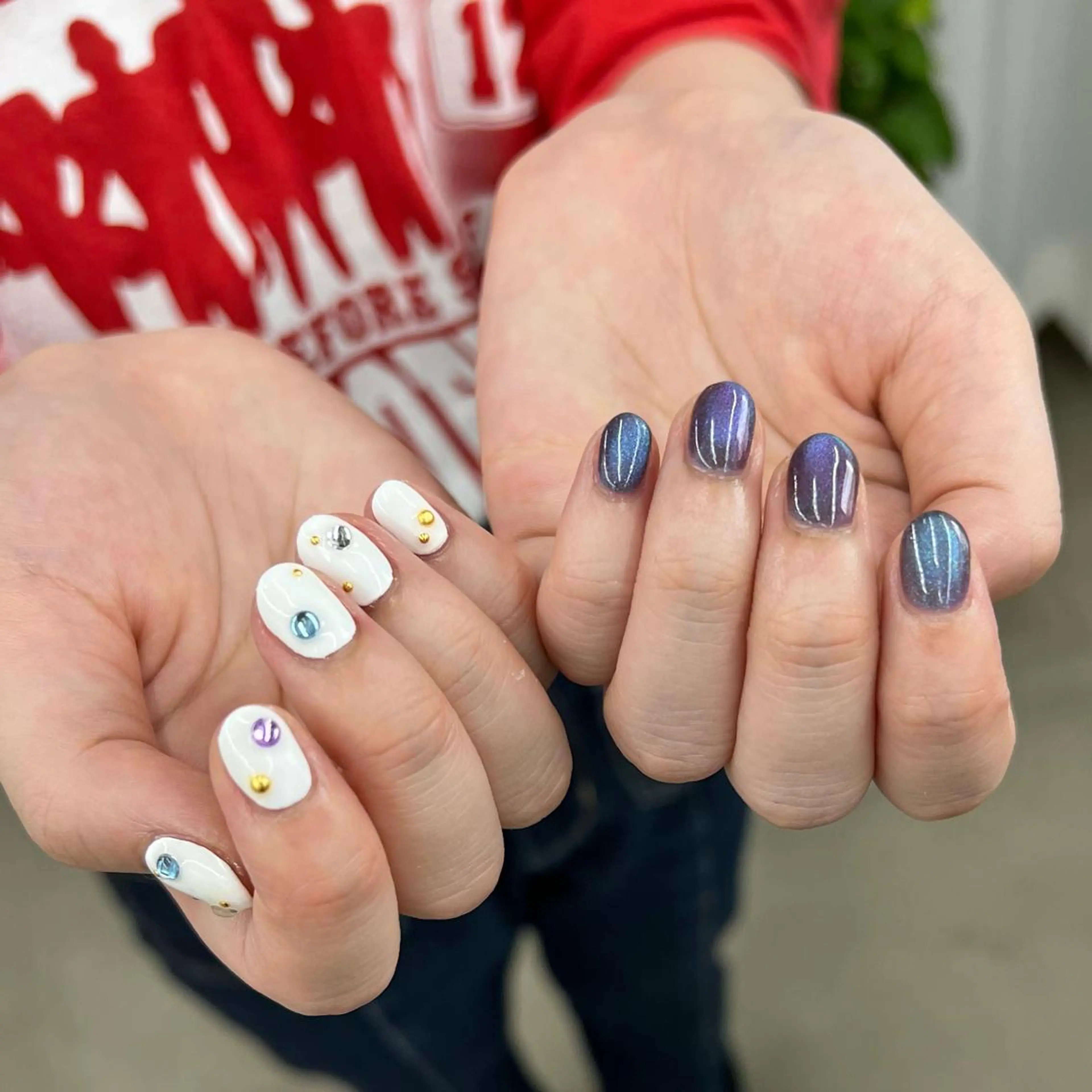 ネイル マグネットネイル ハンドネイル Nico所属・Nico🌛 Karenのネイルデザイン