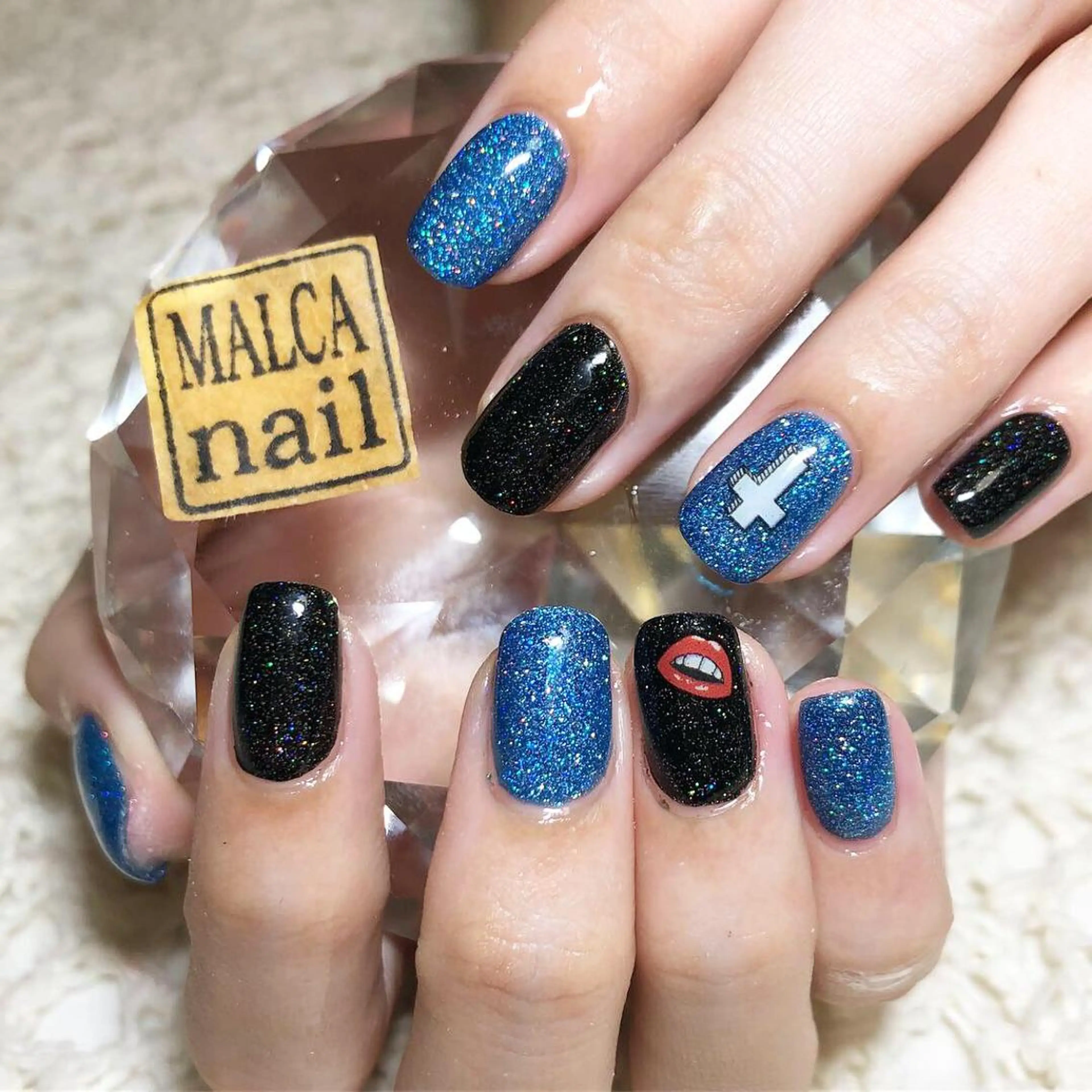 ミディアム カラー パーマ ヘアアレンジ メンズ キッズ ネイル マツエク・マツパ MALCAnail(マルカネイル)所属・荒木 莉奈のネイルデザイン