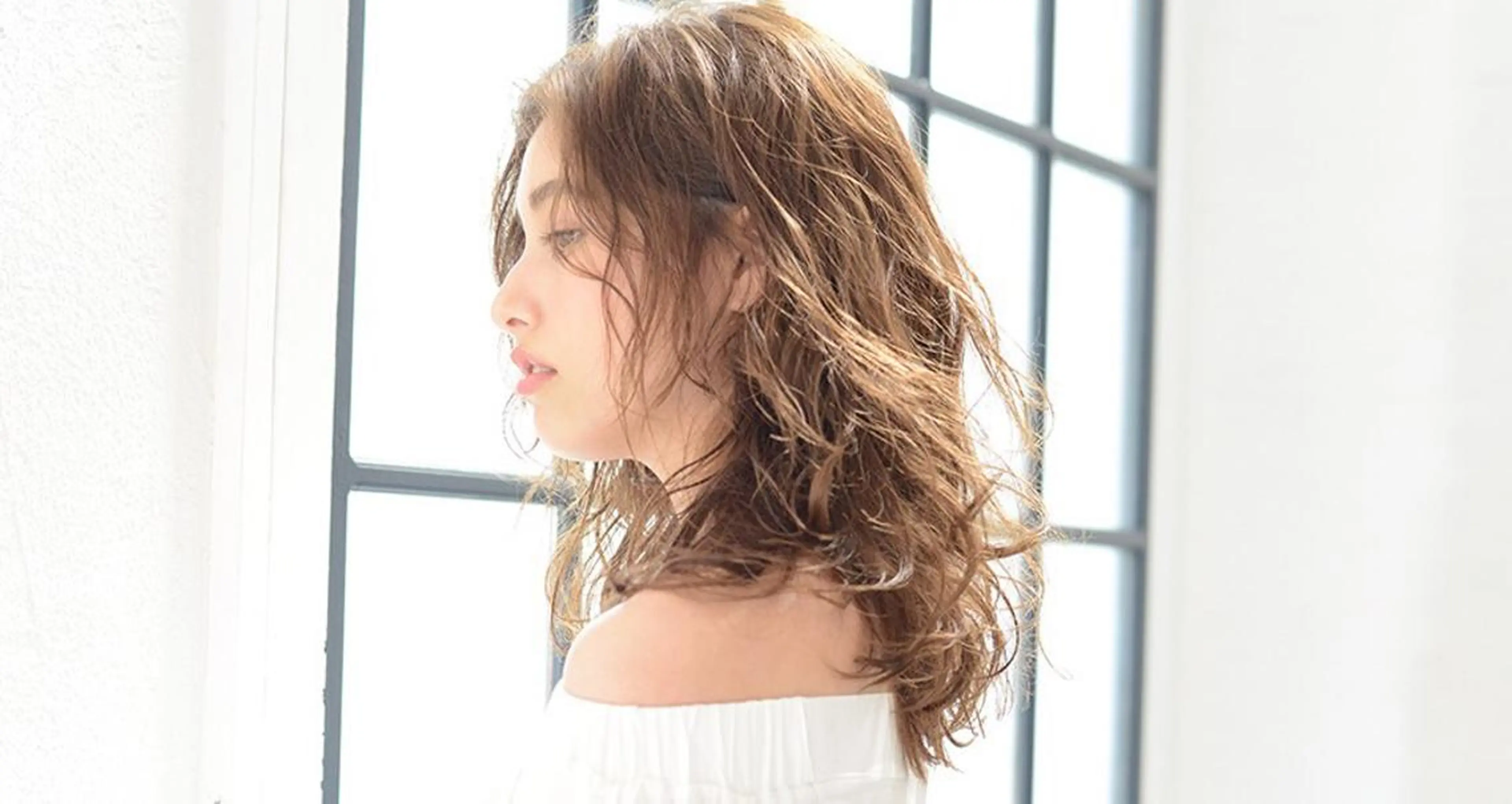 ミディアム 自宅での再現性👌 溝の口/中裕樹のヘアスタイル