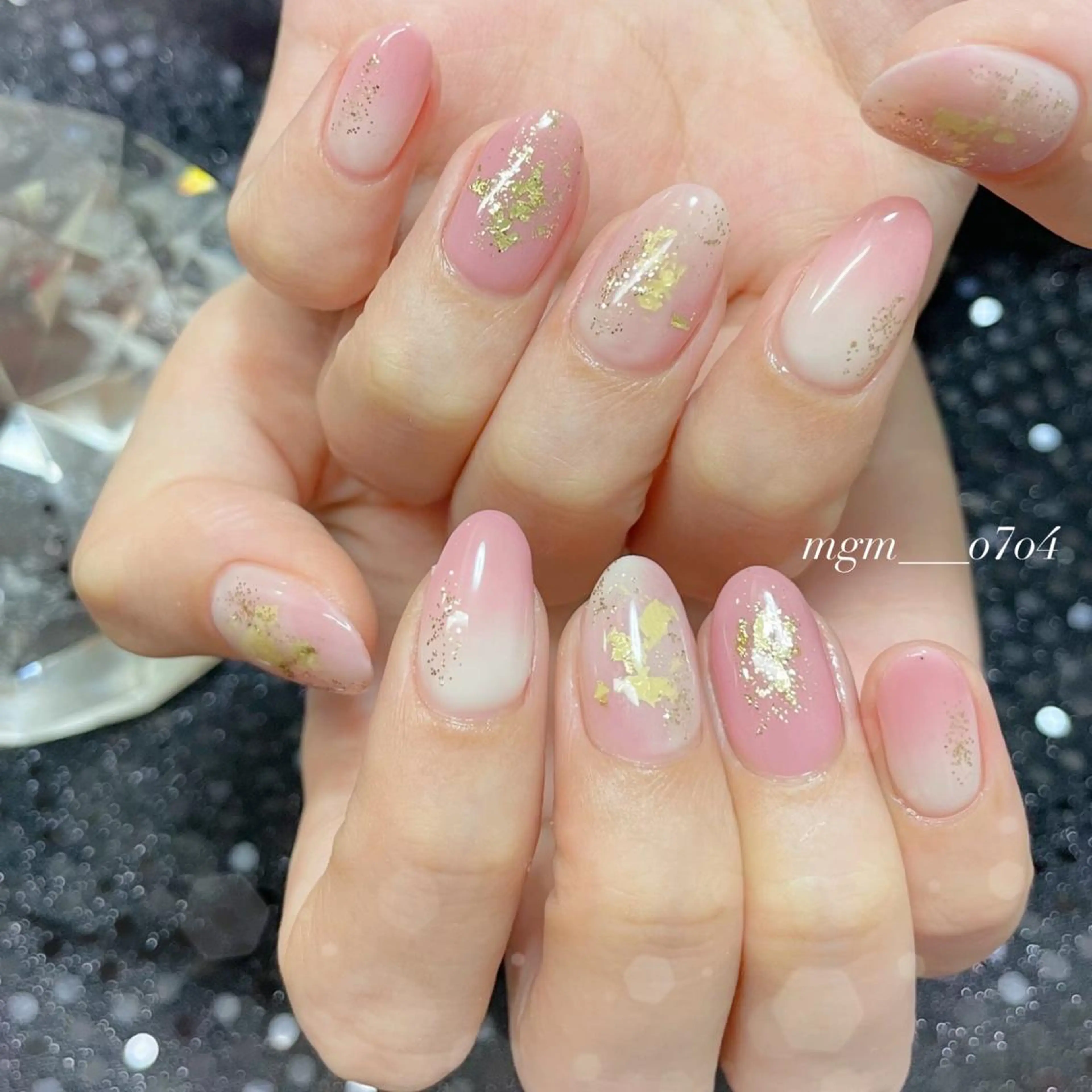 ネイル ハンドネイル ハンドケア MoON...❤︎ MeGuのネイルデザイン