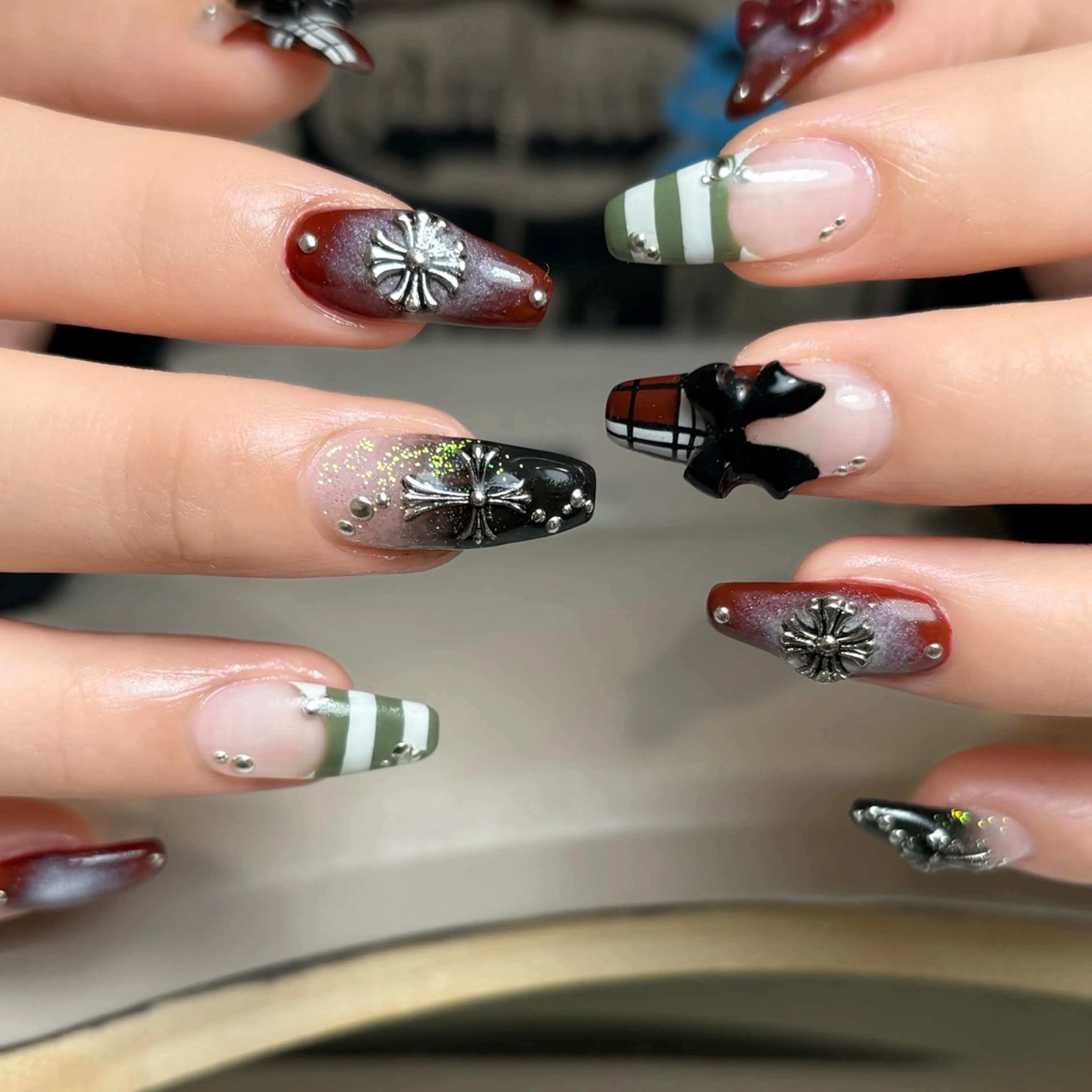 ネイル ハンドネイル r'e blanc wakaのネイルデザイン