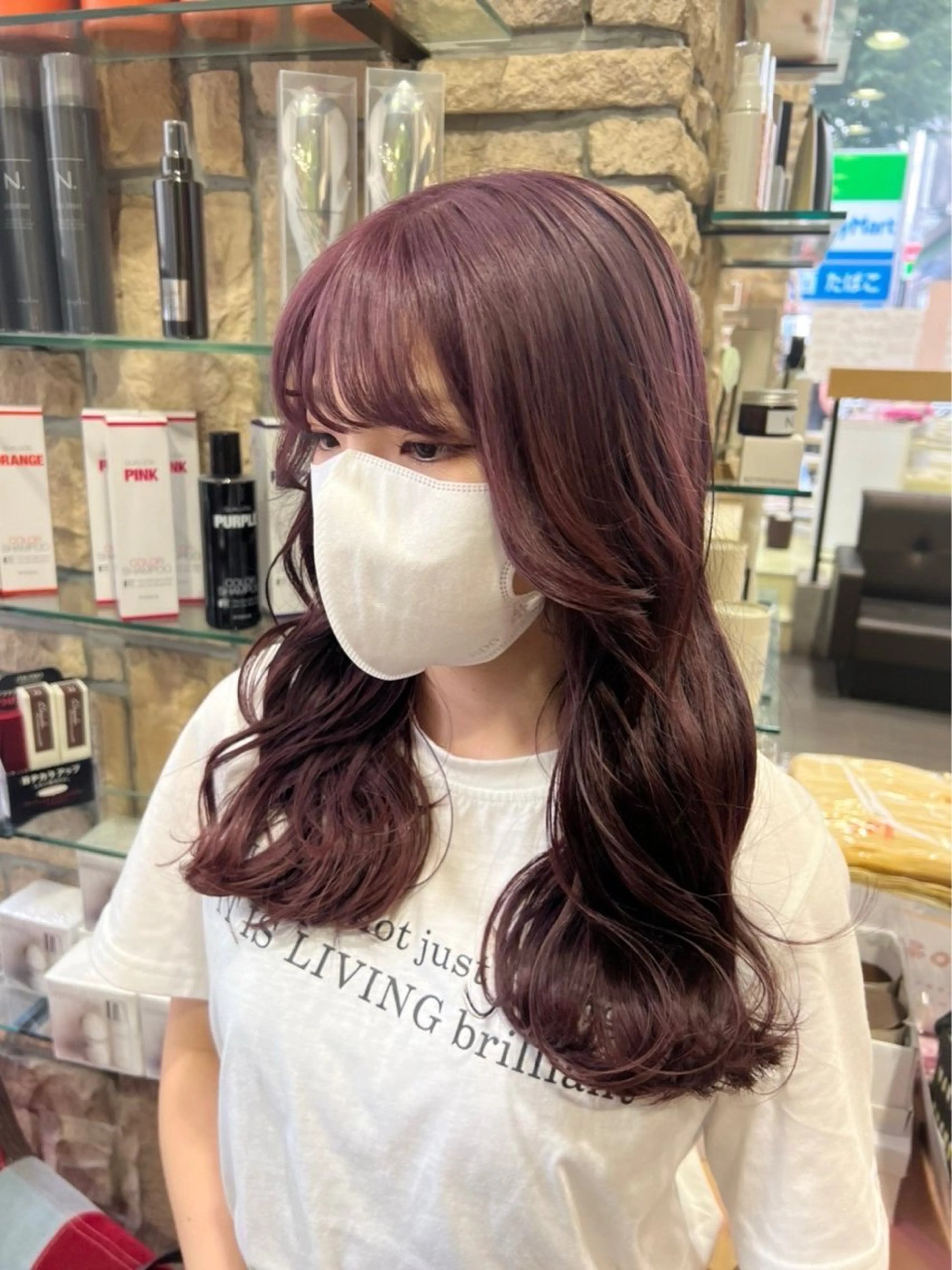 カラー ヘアカラー トリートメント 艶カラー/eye 🫧ྀི/栞のヘアスタイル