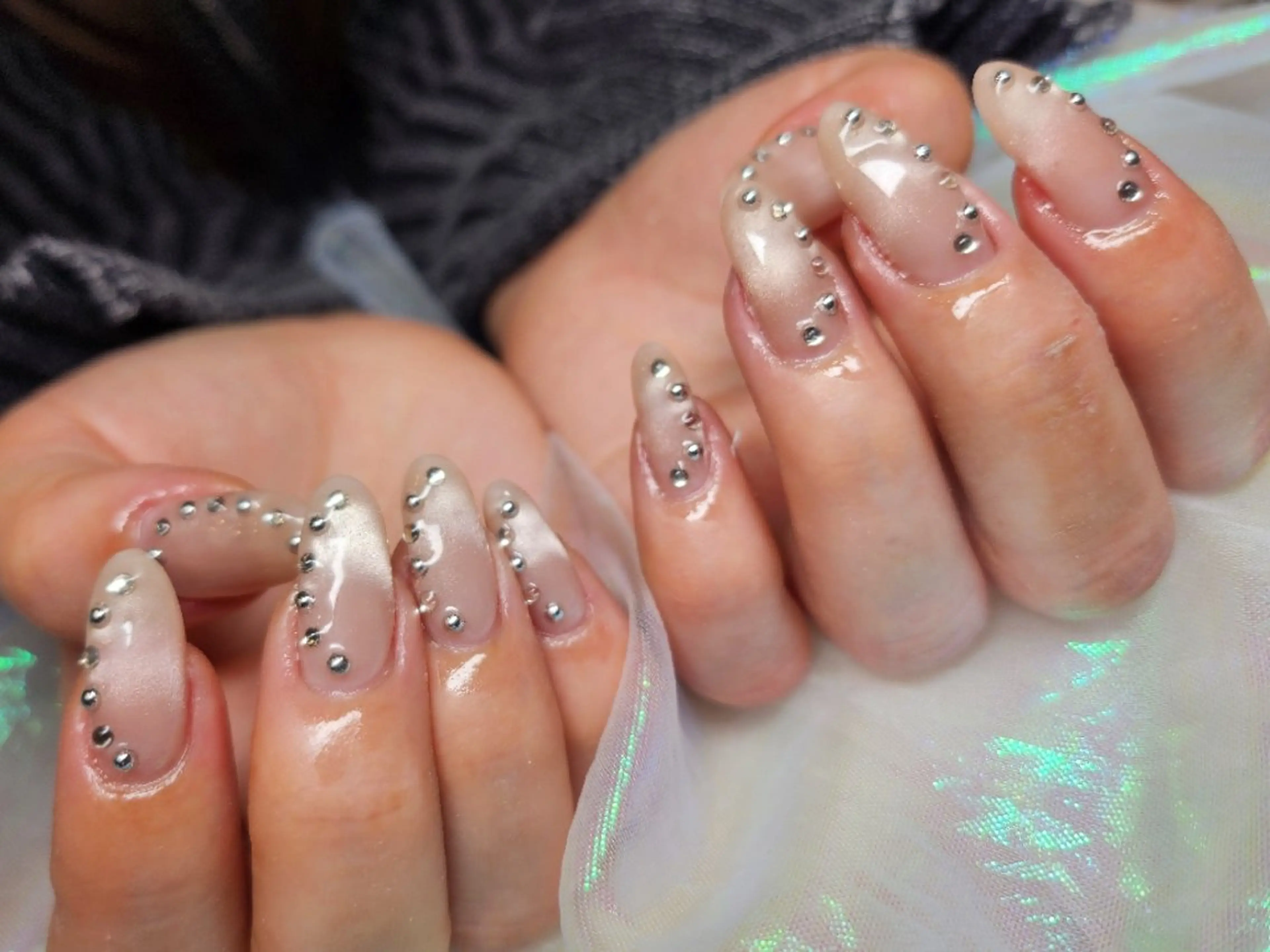 ネイル ハンドネイル 💜bora .のネイルデザイン