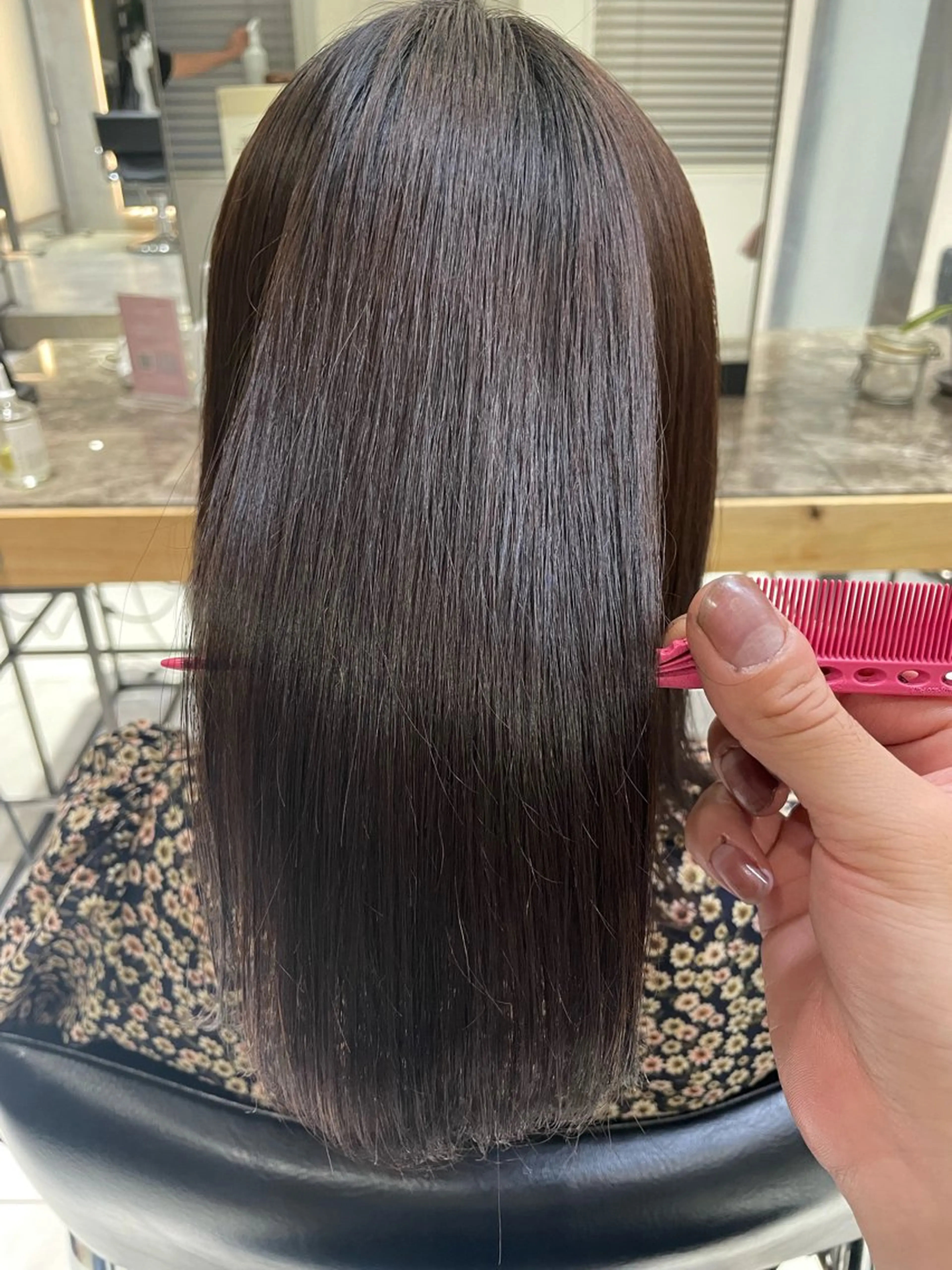 ミディアム 縮毛矯正 トリートメント 🦕小林 大地🦕のヘアスタイル