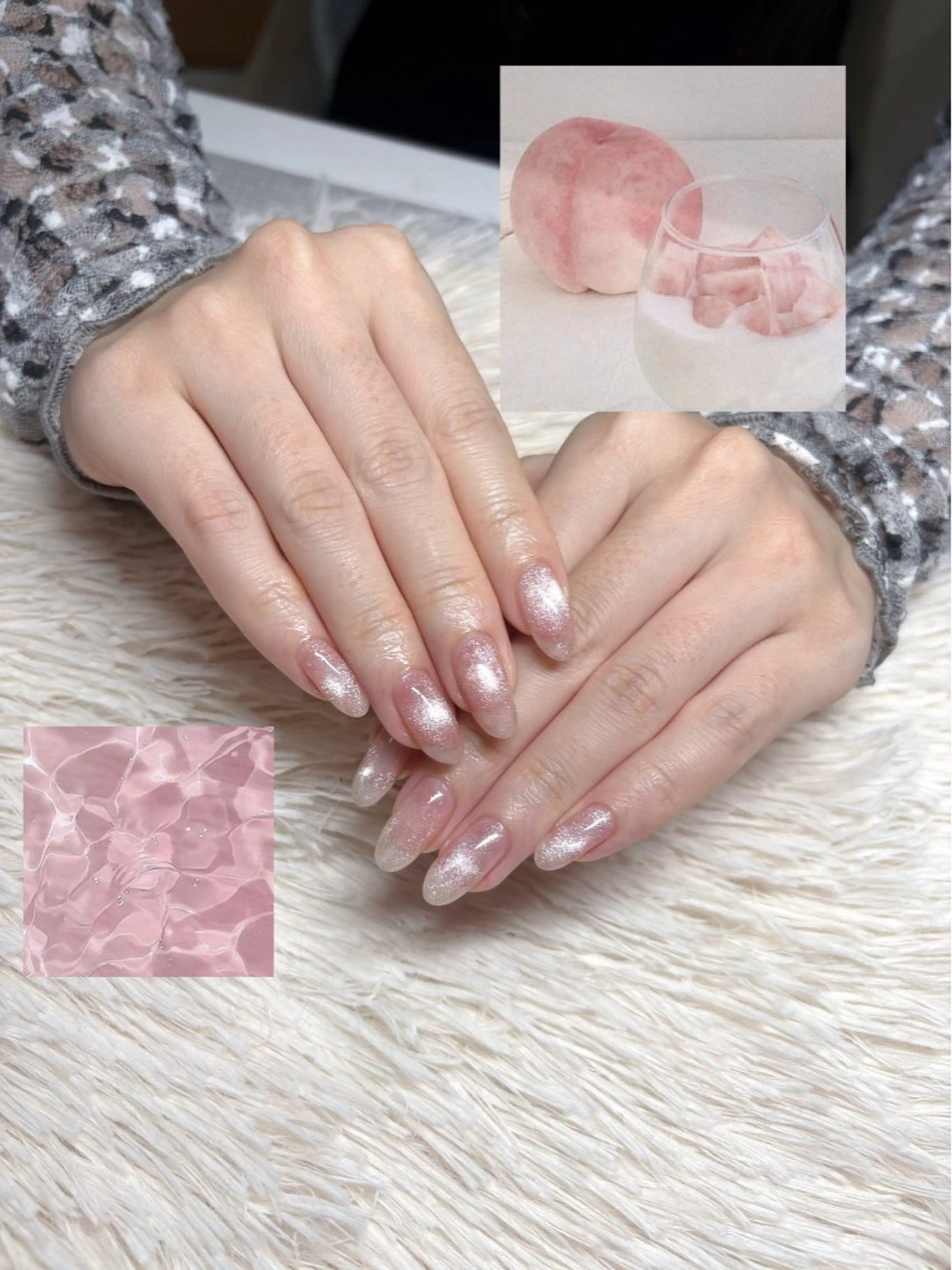 ネイル マグネットネイル Nail Salon RiLion所属・kaho  🧸🎀 RiLionのネイルデザイン