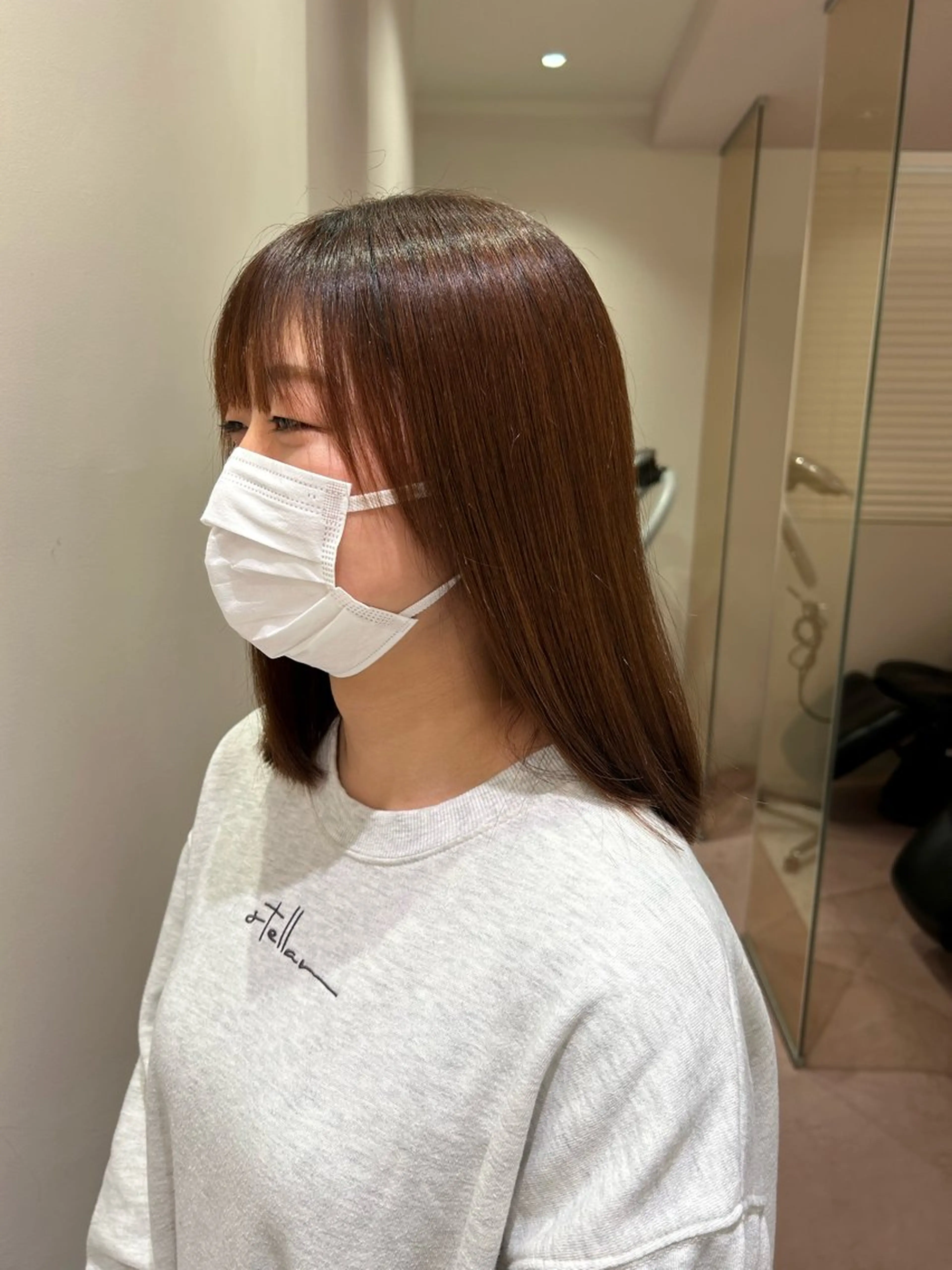 ミディアム 🌟透明感カラー🌟 恵比寿/sayuのヘアスタイル