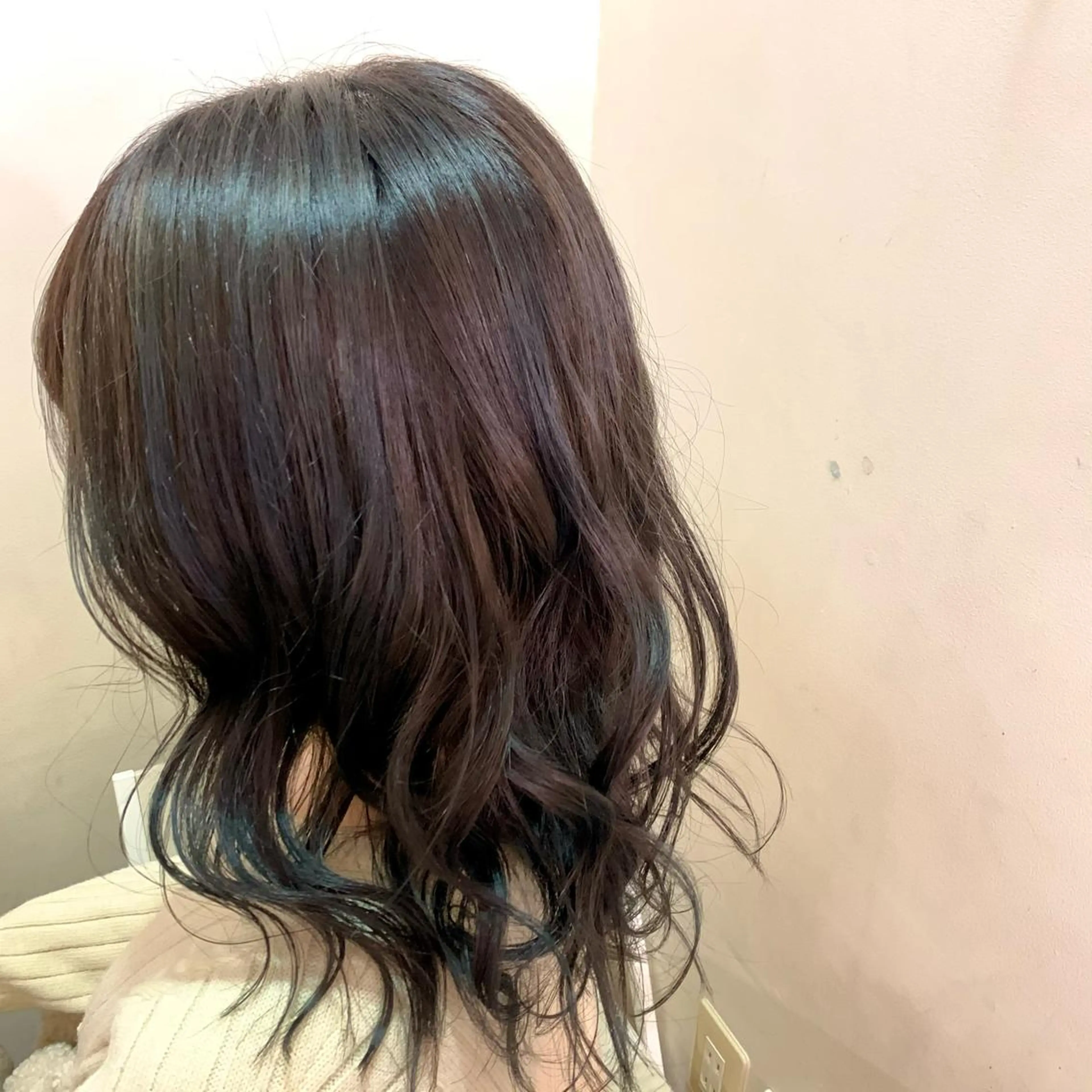 ロング カラー グレージュ ハイライトカラー ハイライト 美髪矯正/ハイトーン 🪸🩰ヒナコのヘアスタイル