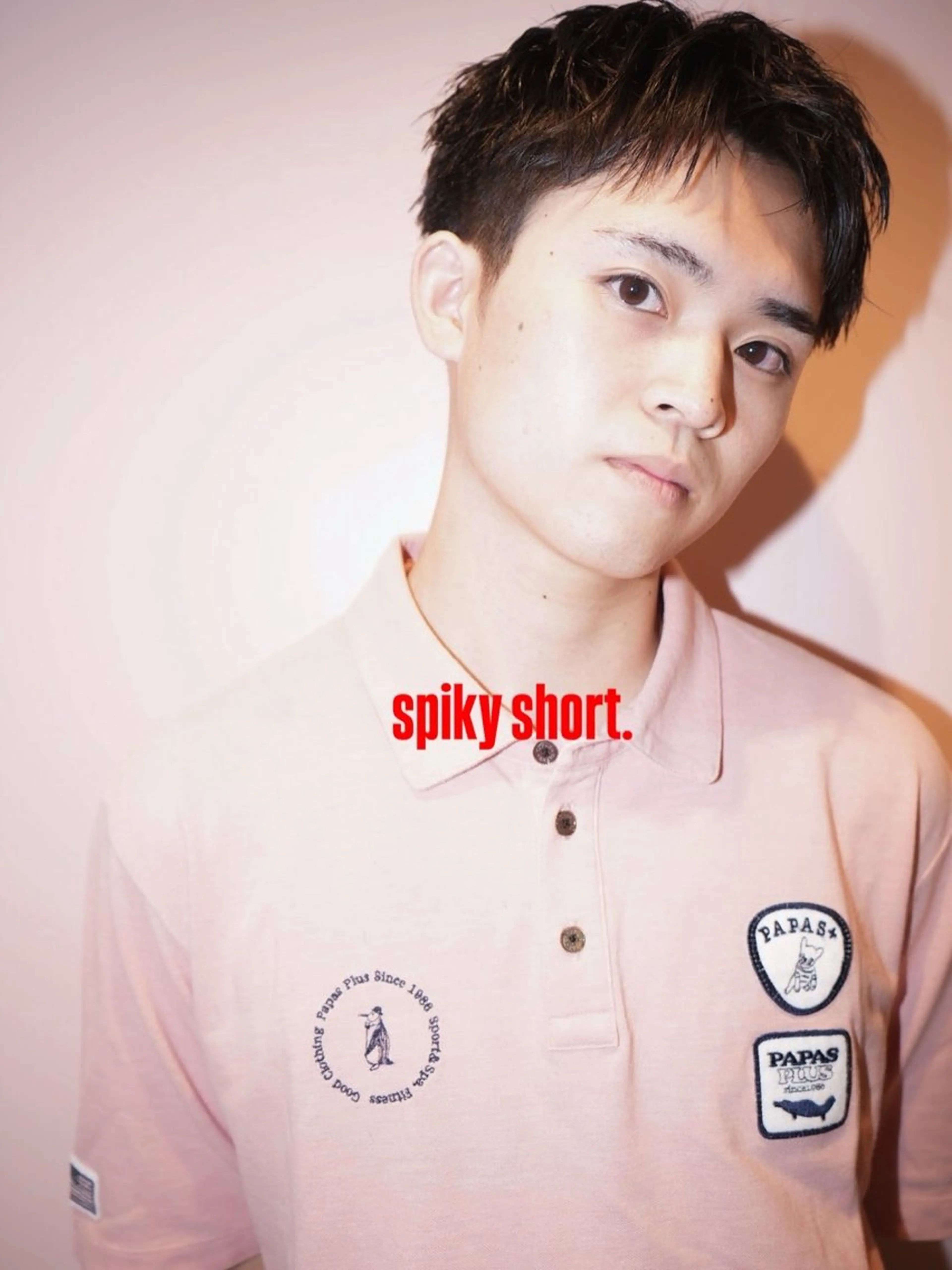 ショート メンズ メンズパーマ スパイキーショート ショートヘア the path所属・the path Seiyaのヘアスタイル