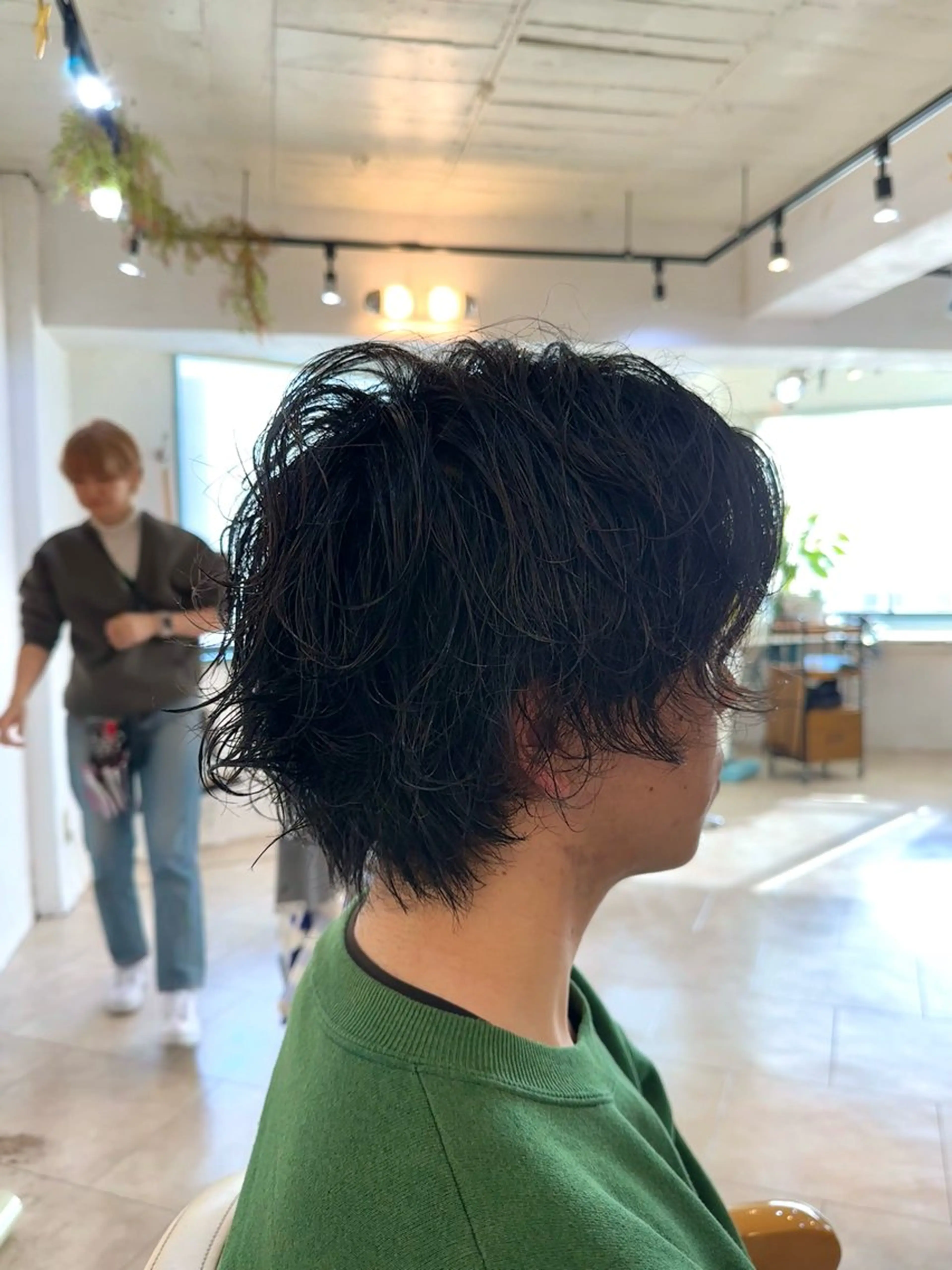 メンズ スパイキー/ ピンパーマ/緑川雄也のヘアスタイル