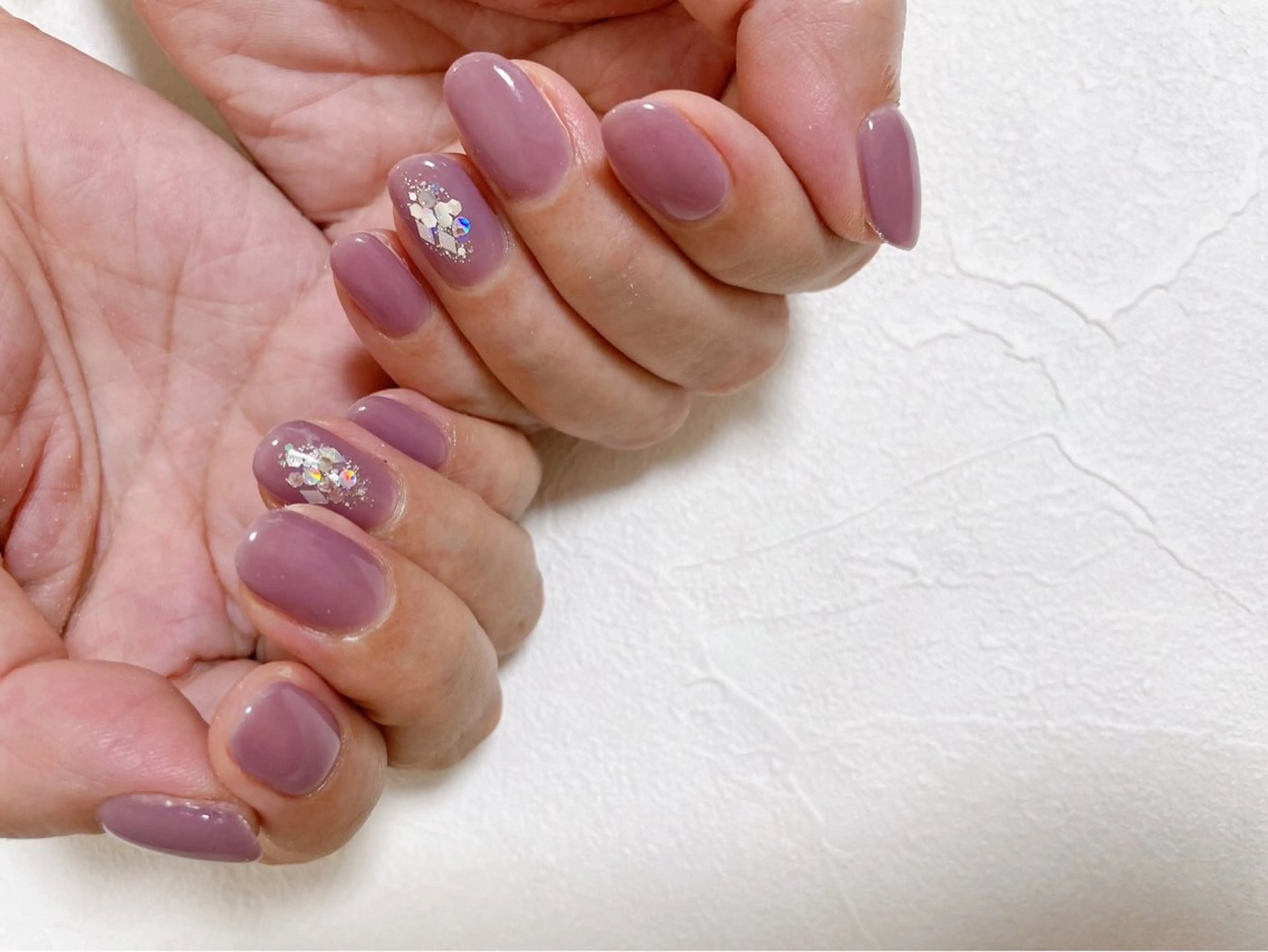 ネイル オーロラネイル フットネイル フレンチネイル ジェルネイル 韓国ネイル Mogu nail 二子玉川のネイルデザイン