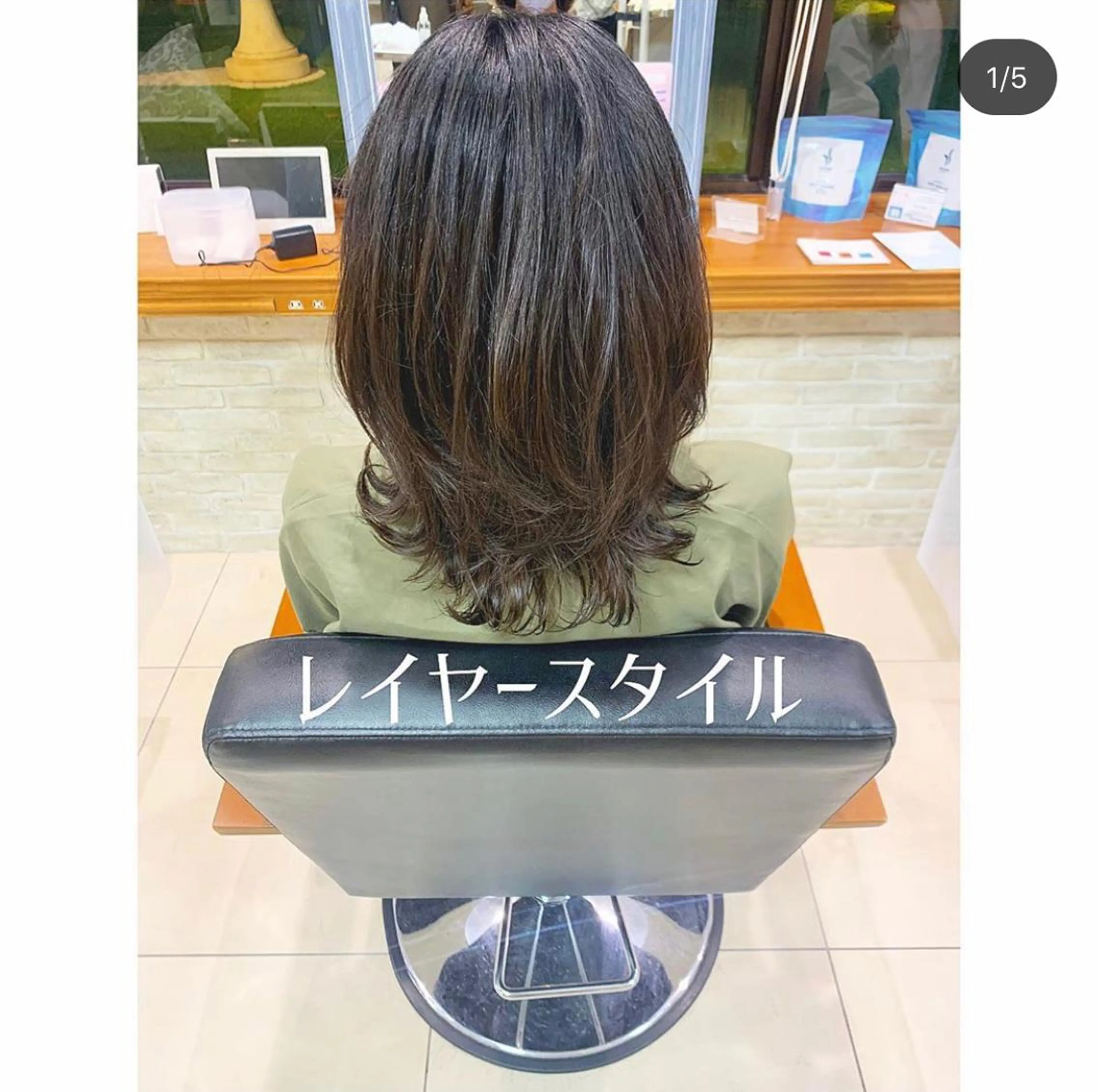 ミディアム カット 310【サンイチマル】所属・透明感ハイトーン🦄 キラ🌈のヘアスタイル