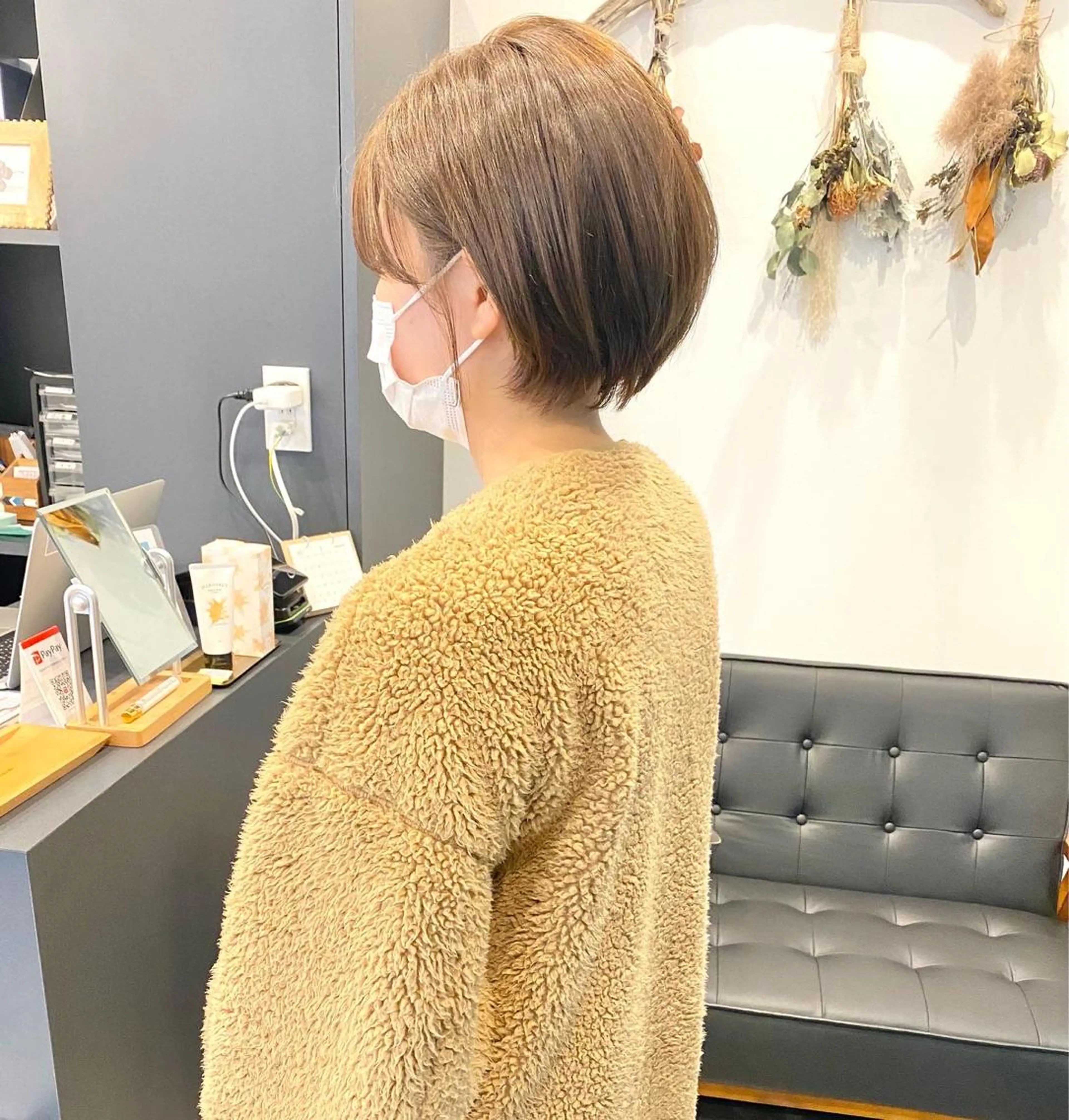 ショート ショート、ボブ シマダマサトのヘアスタイル