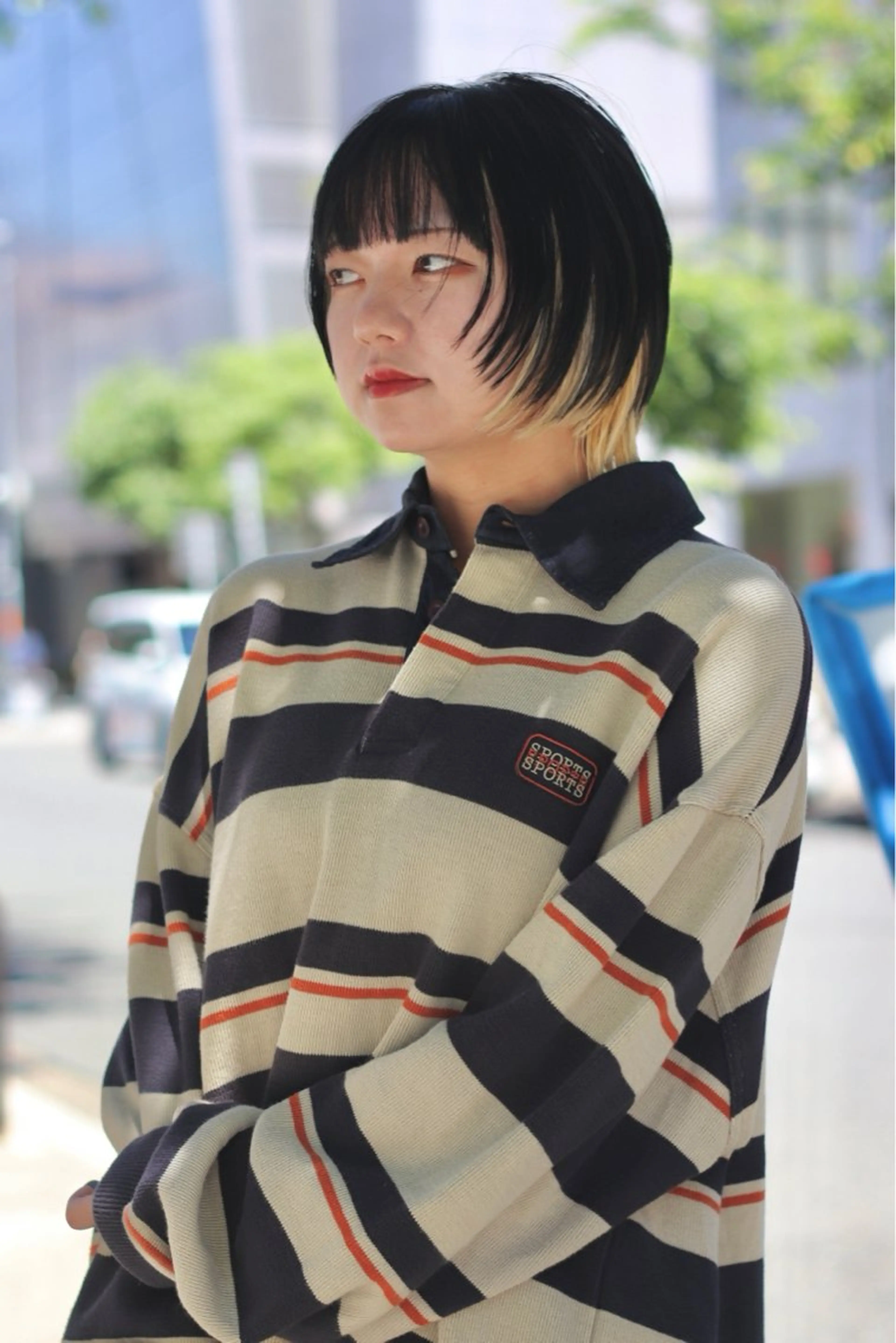 【脱・量産型】透明感ハイトーンカラー＋カットの写真