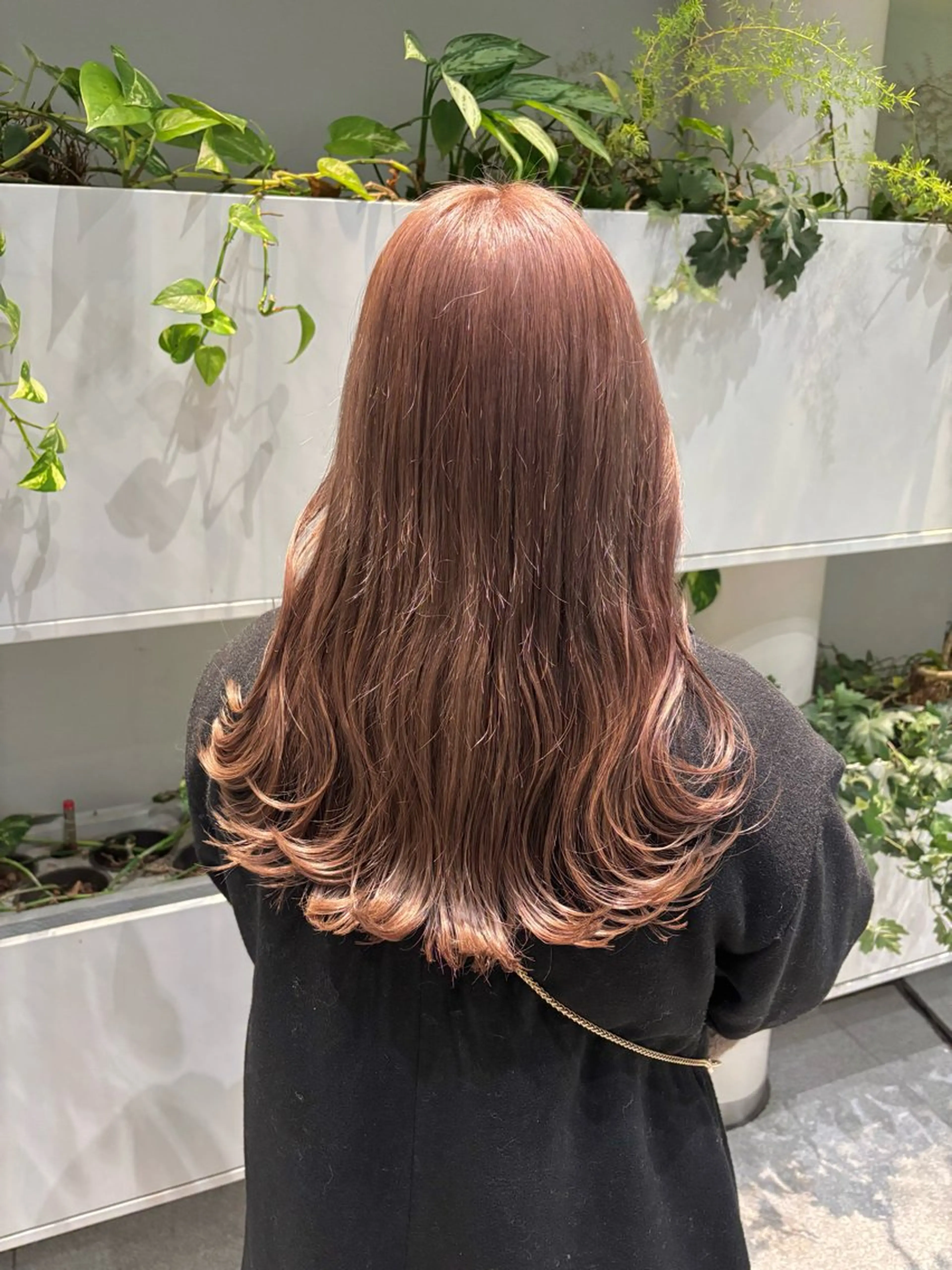 ロング カラー カット ヘアカラー トリートメント くさかみさき🌼暖色 /耳つぼ/オタク🌼のヘアスタイル