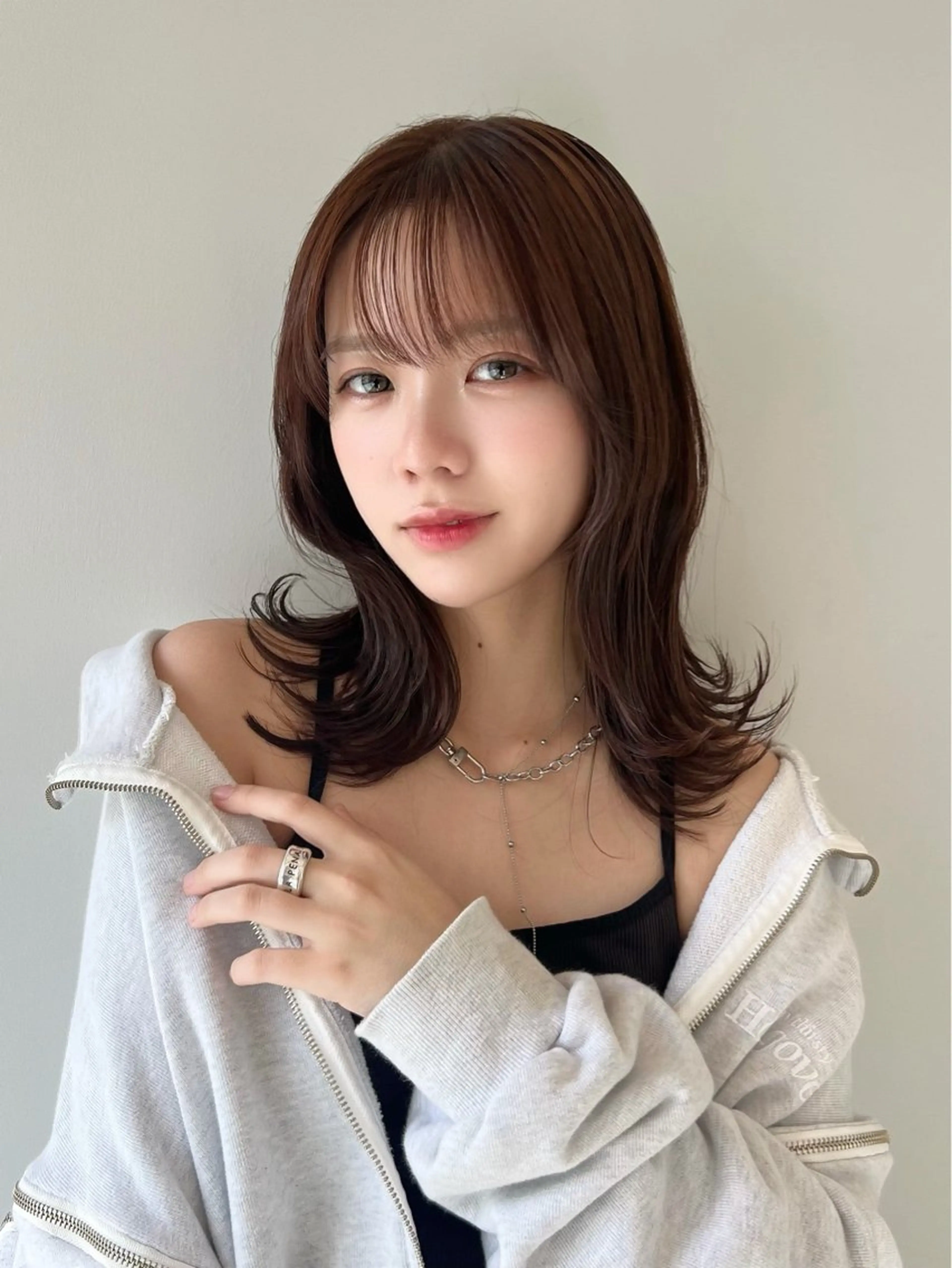 ミディアム ミディアムレイヤー レイヤーカット カット トリートメント レイヤー/髪質改善 DAISUKEのヘアスタイル