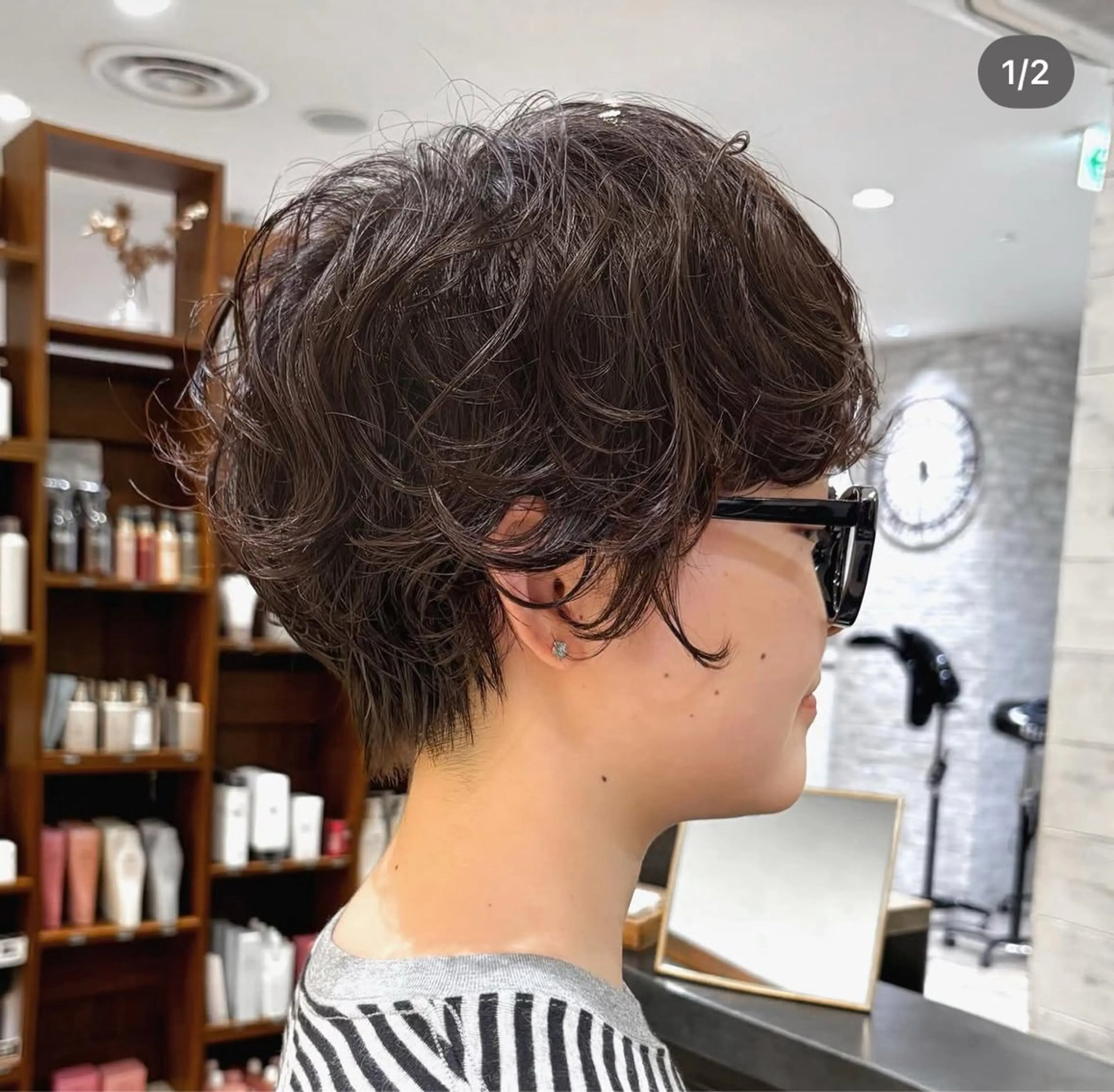 ショート パーマ sand池袋所属・似合わせショート特化 ISAKIのヘアスタイル