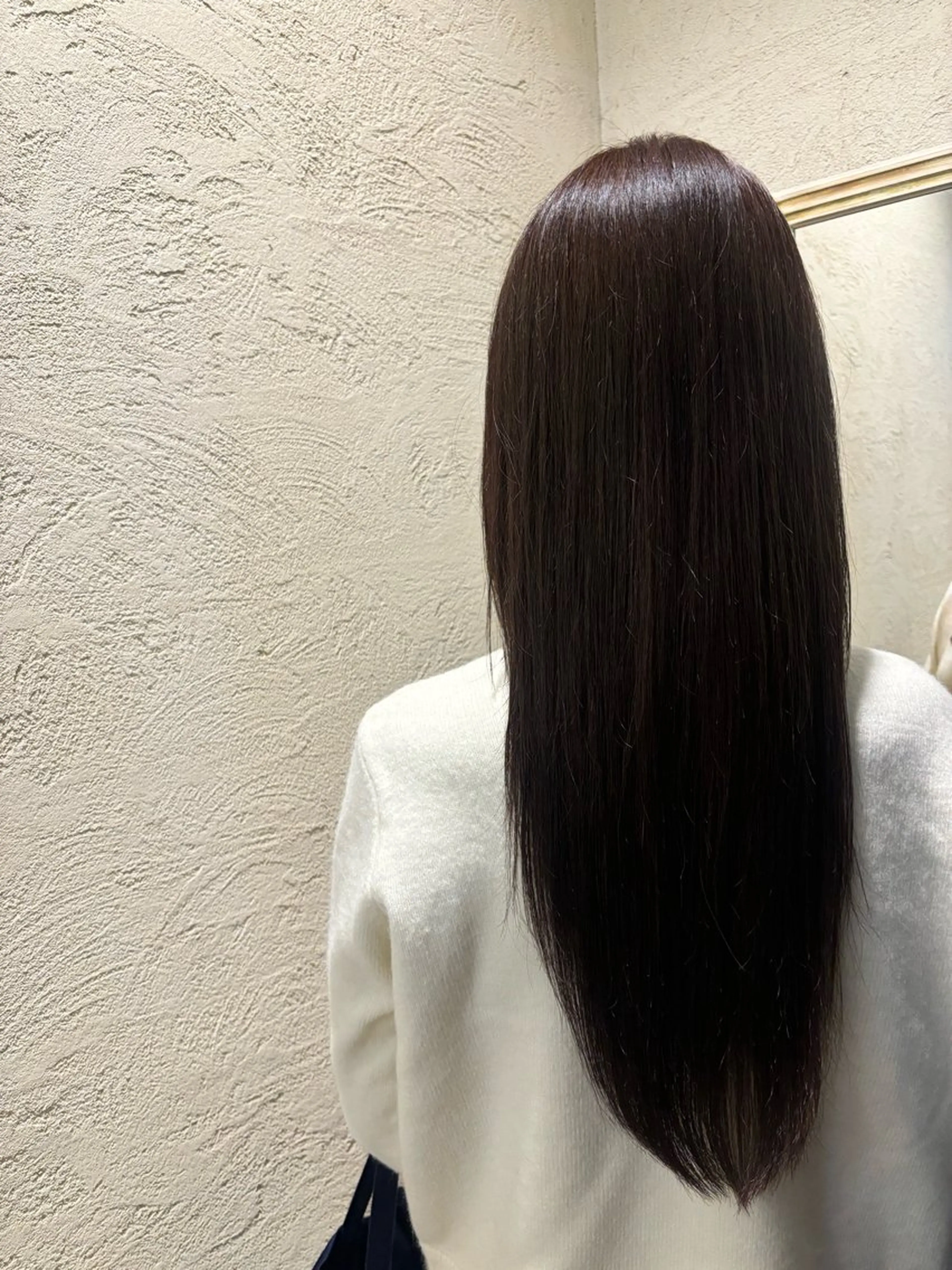 ロング ルプラボウ／艶カラー ／髪質改善／アサミのヘアスタイル