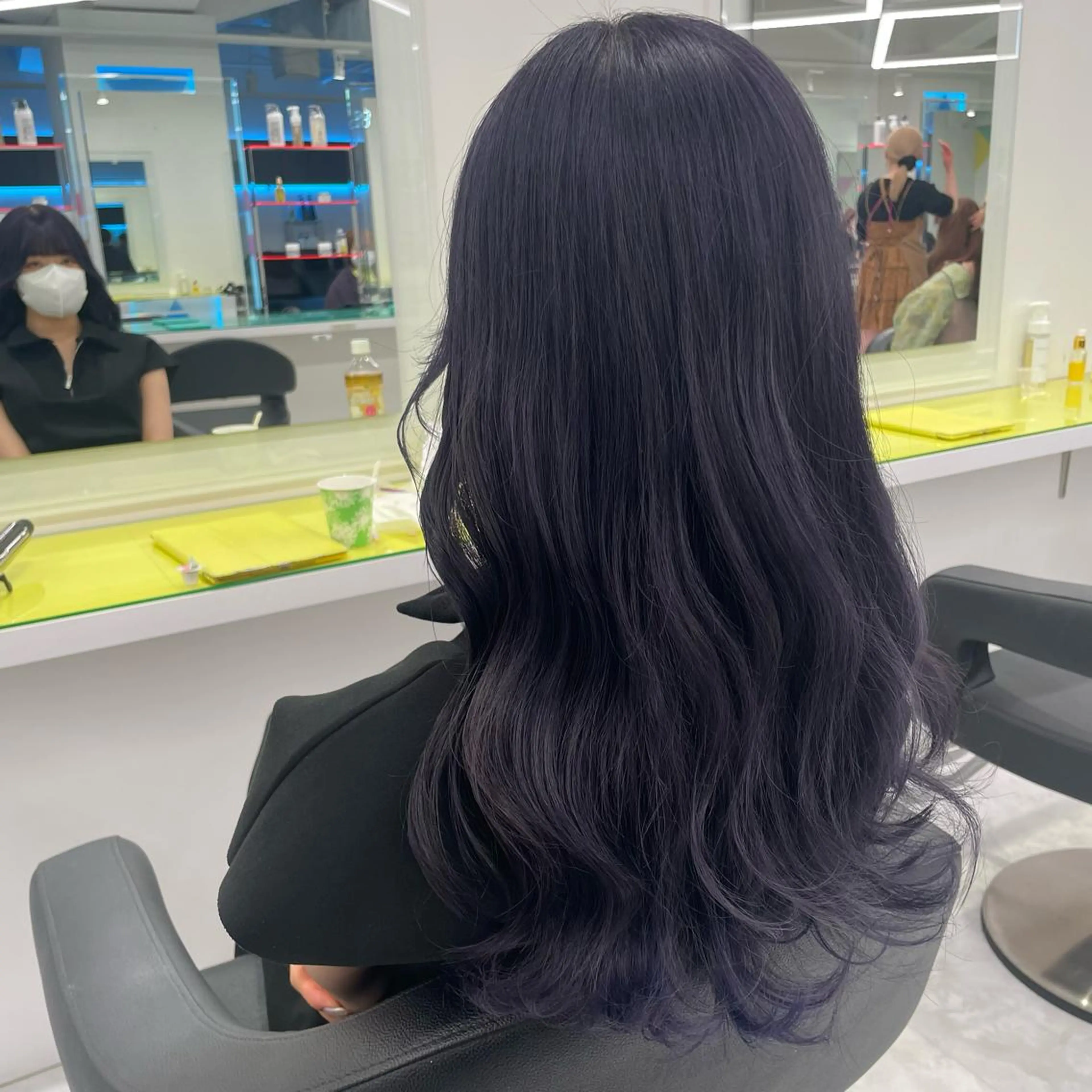 ロング 🦋韓国風カラー🦋 こうせい原宿のヘアスタイル