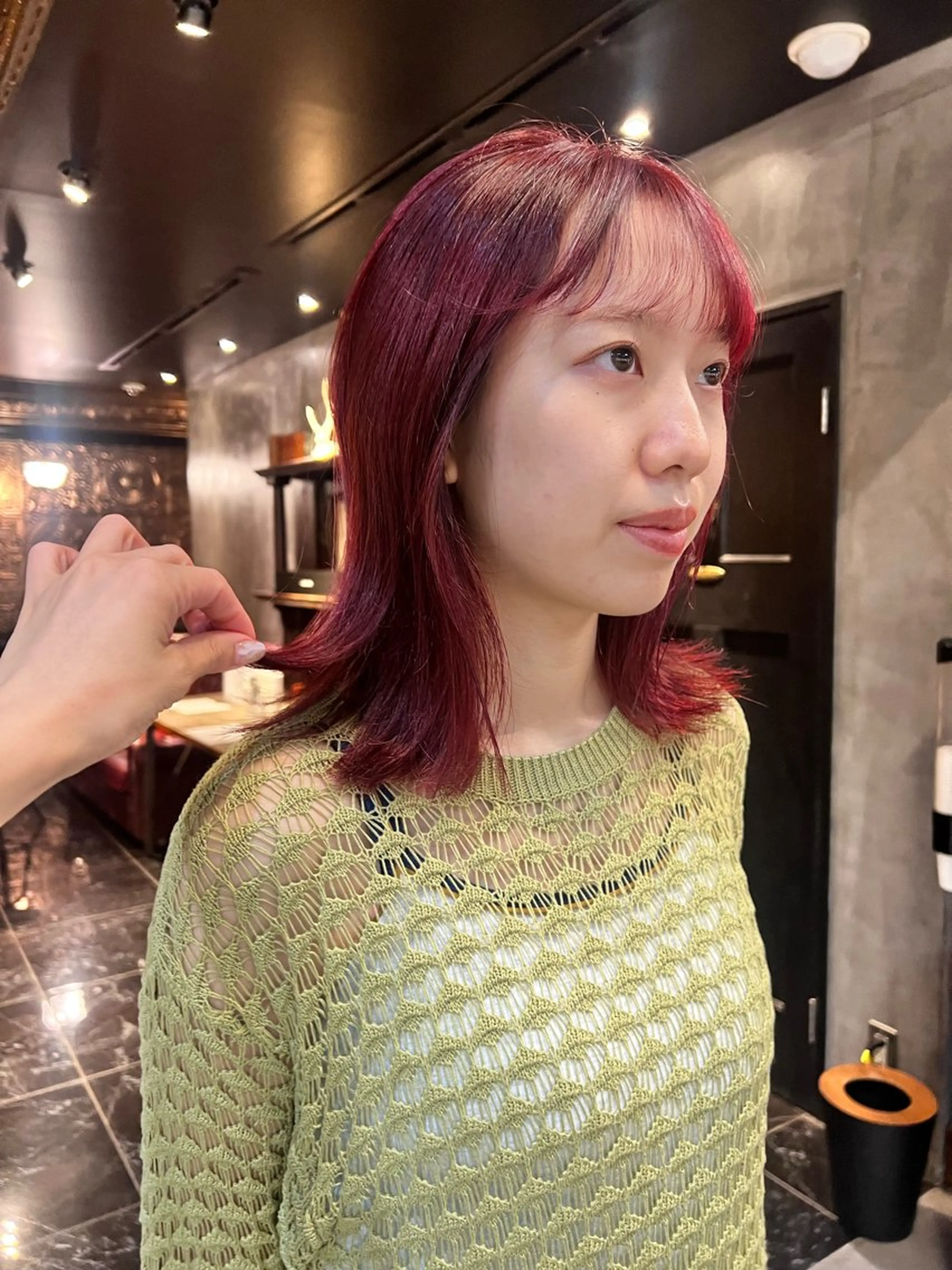 ロング カラー haco＋所属・圧倒的デザイン力 店長🎨RENAのヘアスタイル