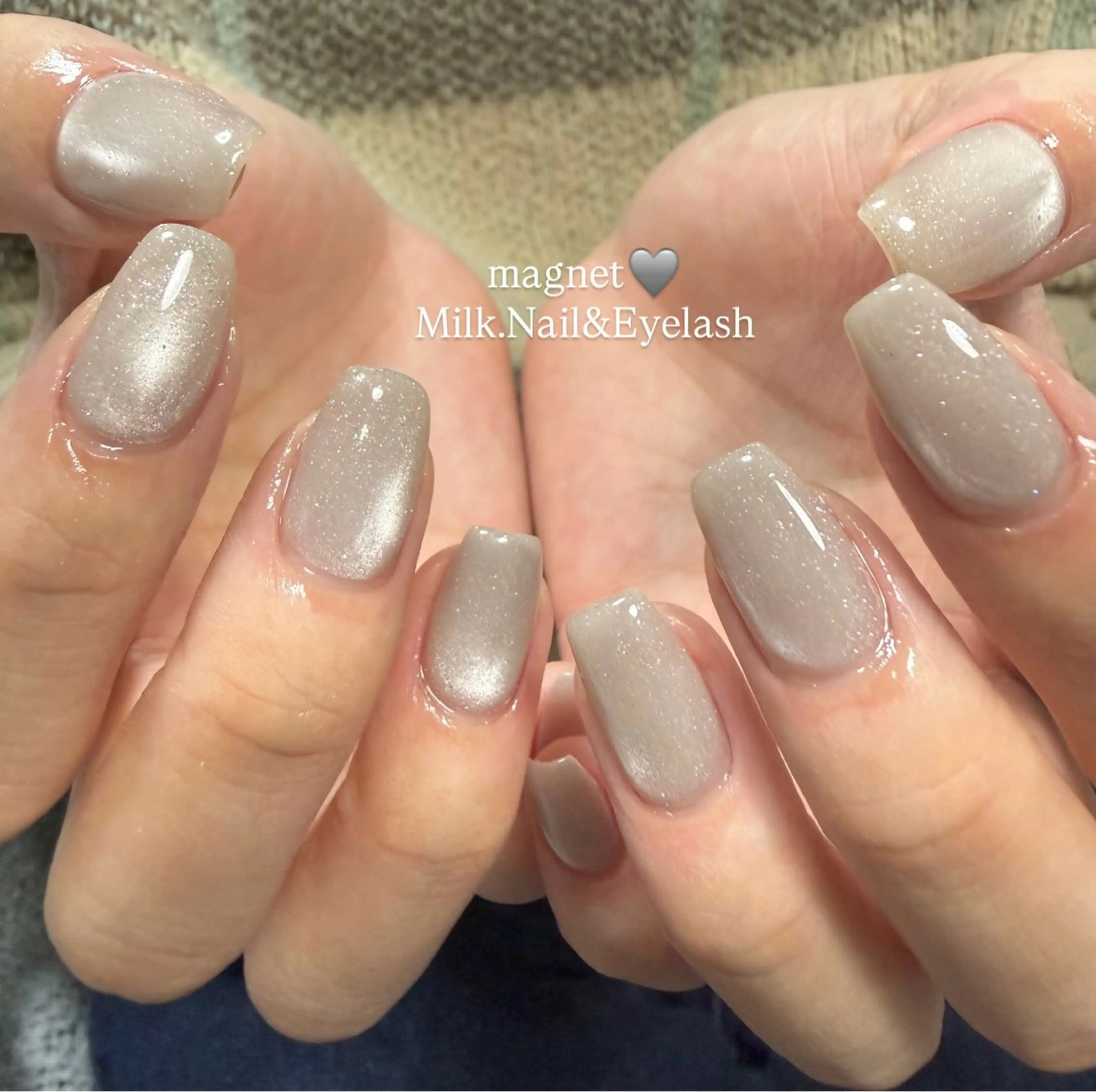 ネイル ハンドネイル MiLK.   Nail&Eyelash所属・MiLK. wakaのマツエク・マツパデザイン