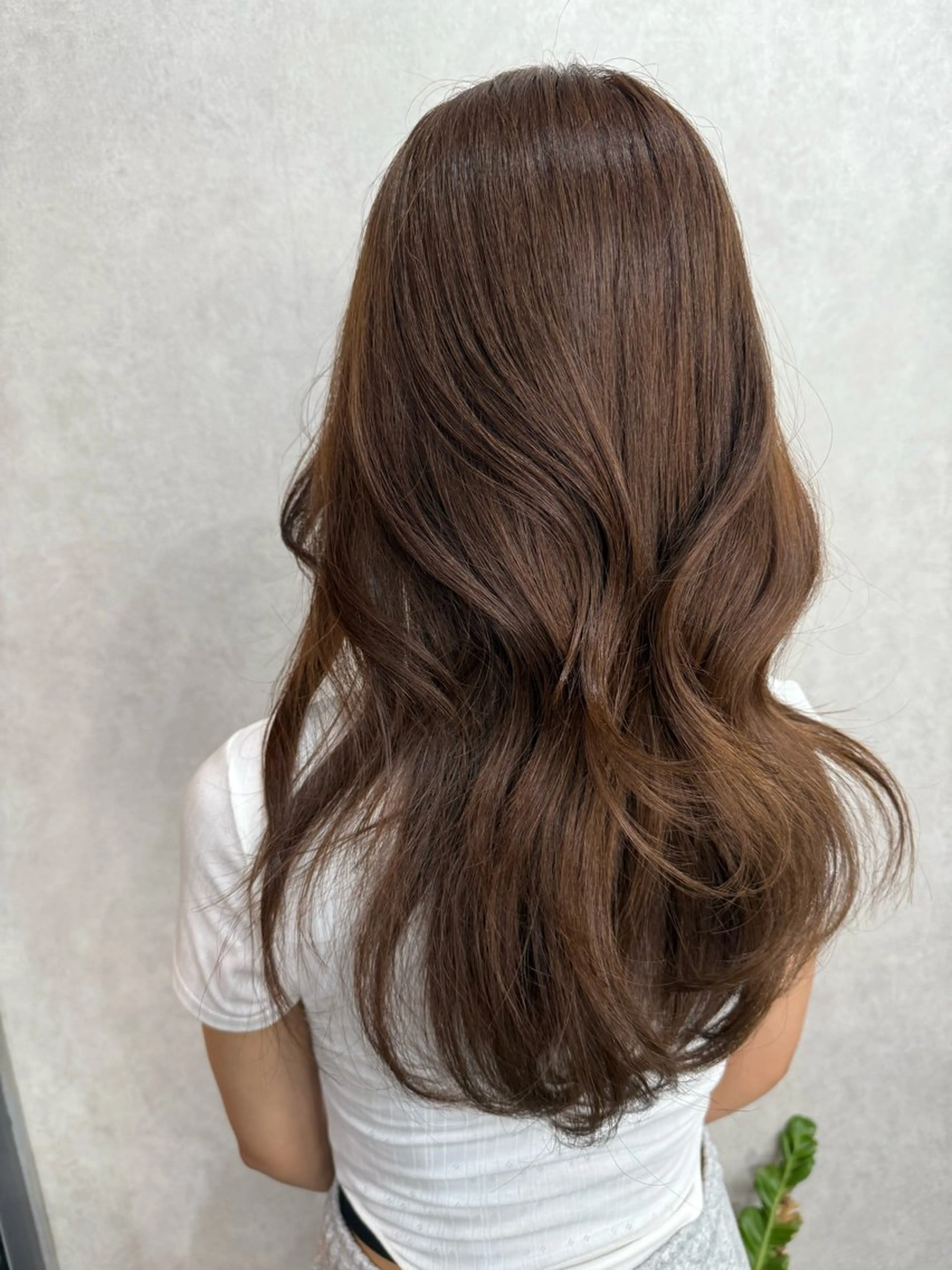 ロング カラー レイヤーカット AIRI layer cut hairのヘアスタイル
