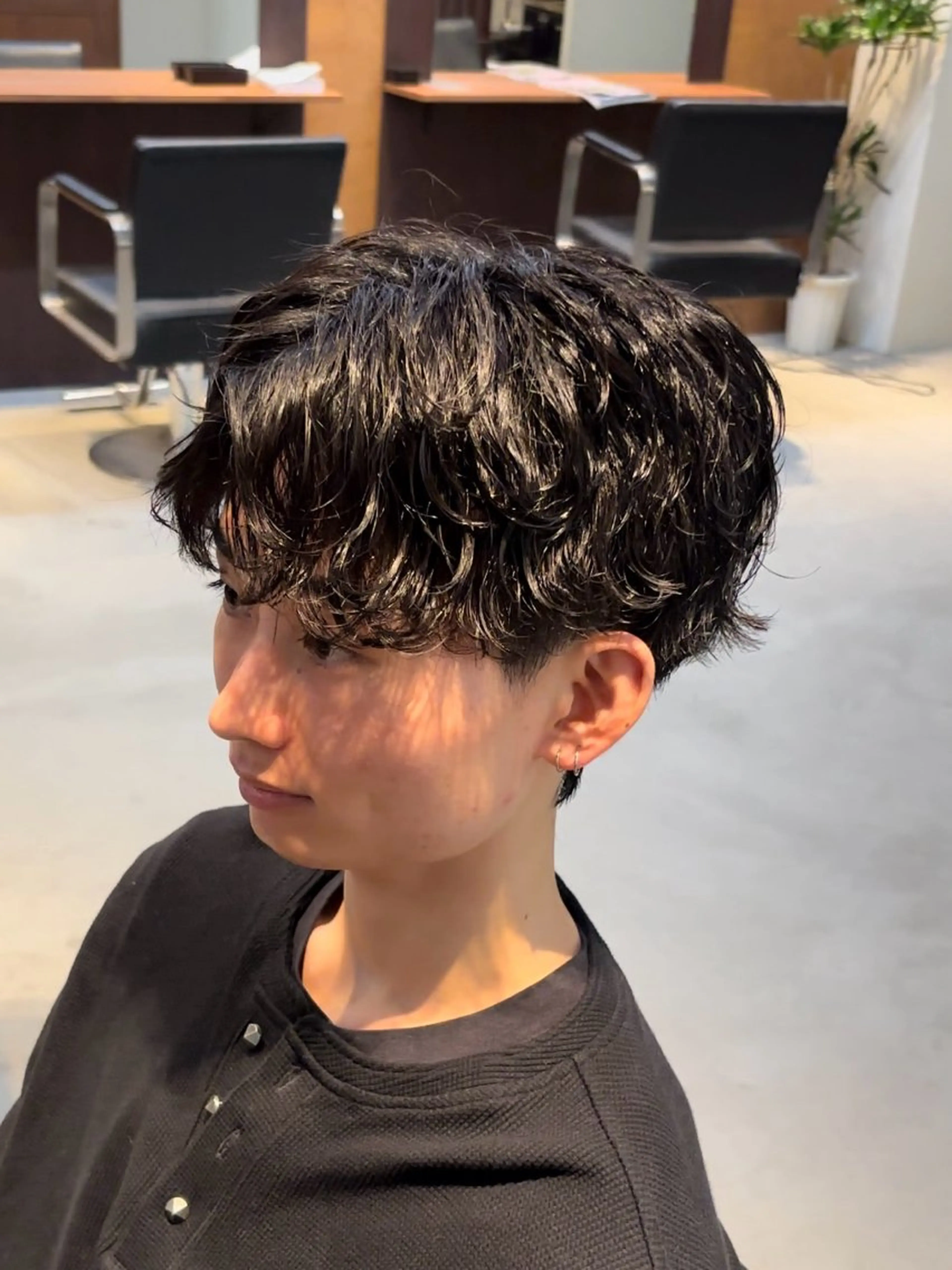 パーマ カット パーマ kota 【波巻き／シャドウ】のヘアスタイル