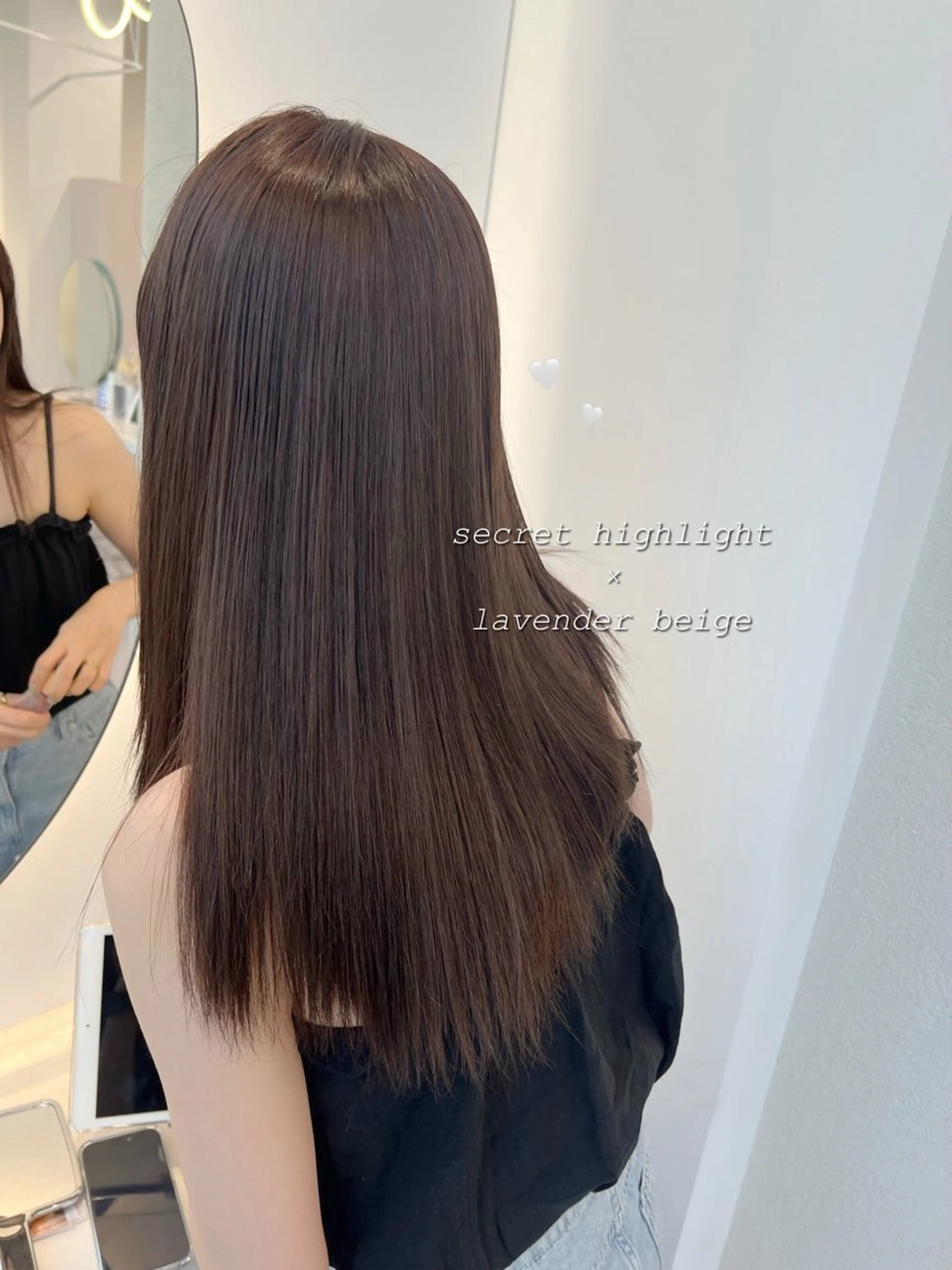 🩵【赤み消しハイライト】🩵カット➕シークレットハイライト➕プレミアムカラー➕Aujua 4stepトリートメント🩵の写真