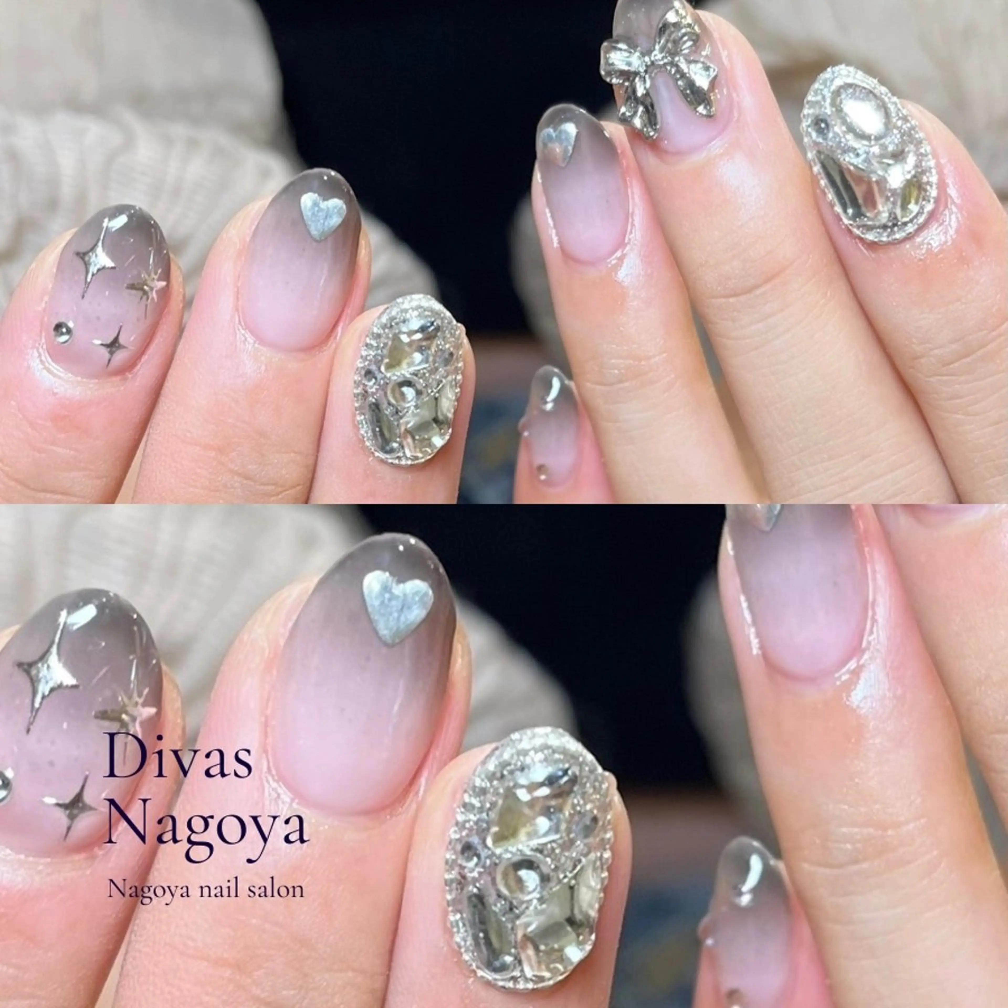 ネイル アートネイル 韓国ネイル マットネイル ミラーネイル ニュアンスネイル ハンドネイル 🎀 Dig _Nagoyaのネイルデザイン