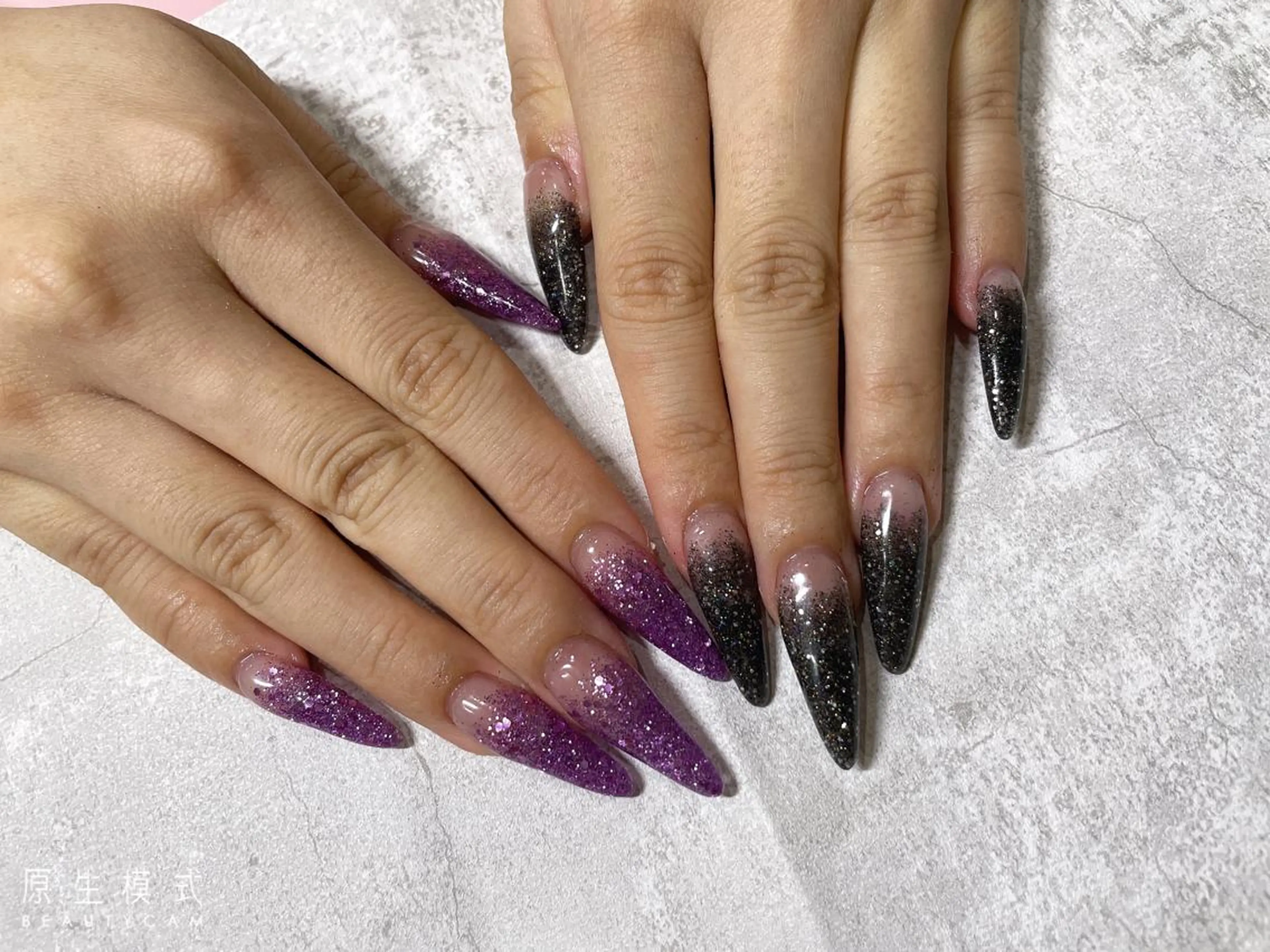 ロング ネイル ハンドネイル 《LB》ラブリエ Nail&eyeのマツエク・マツパデザイン