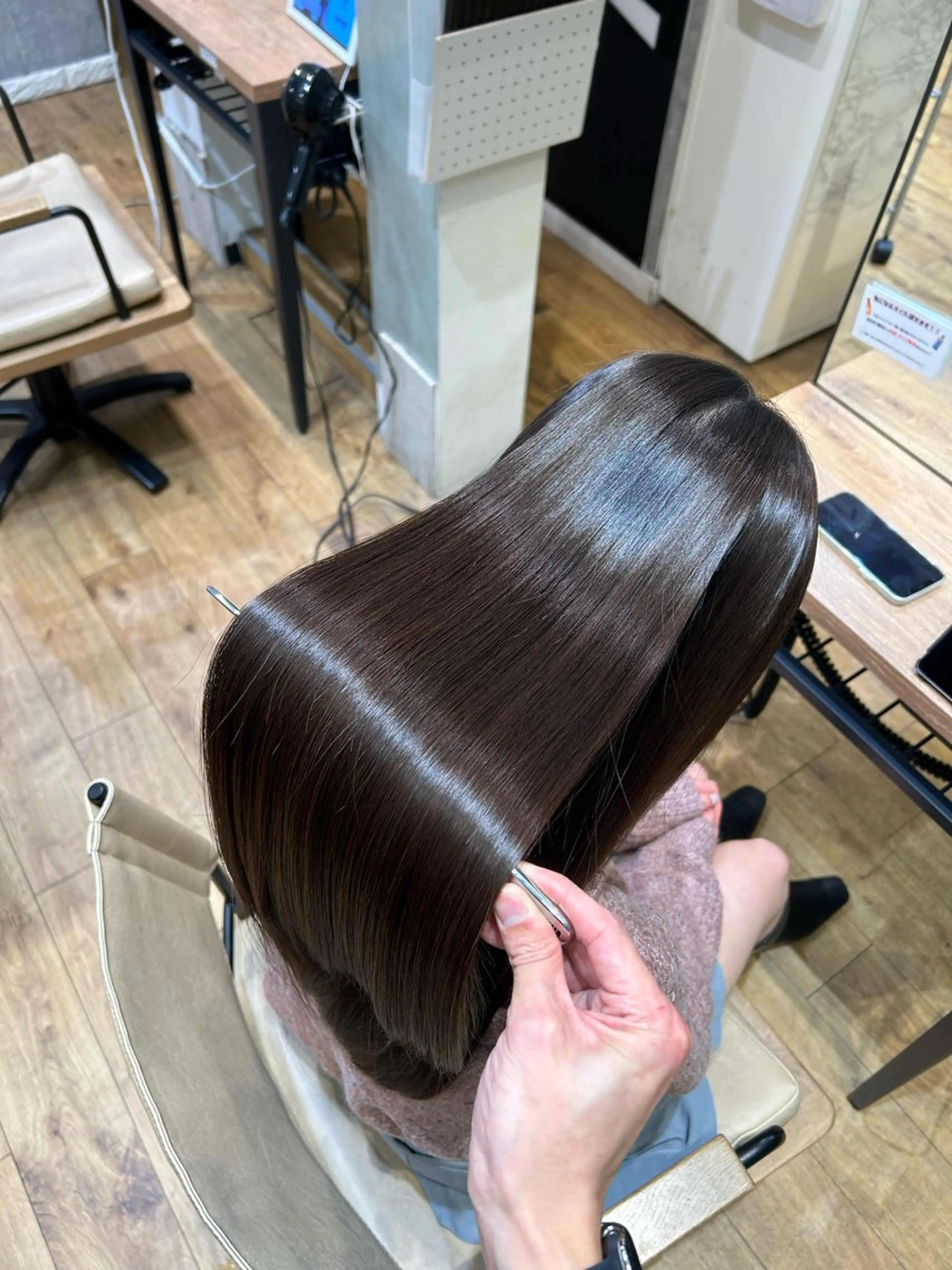 【⚠️20代​〜​40代限定】美髪ストレート+髪質改善トリートメントの写真