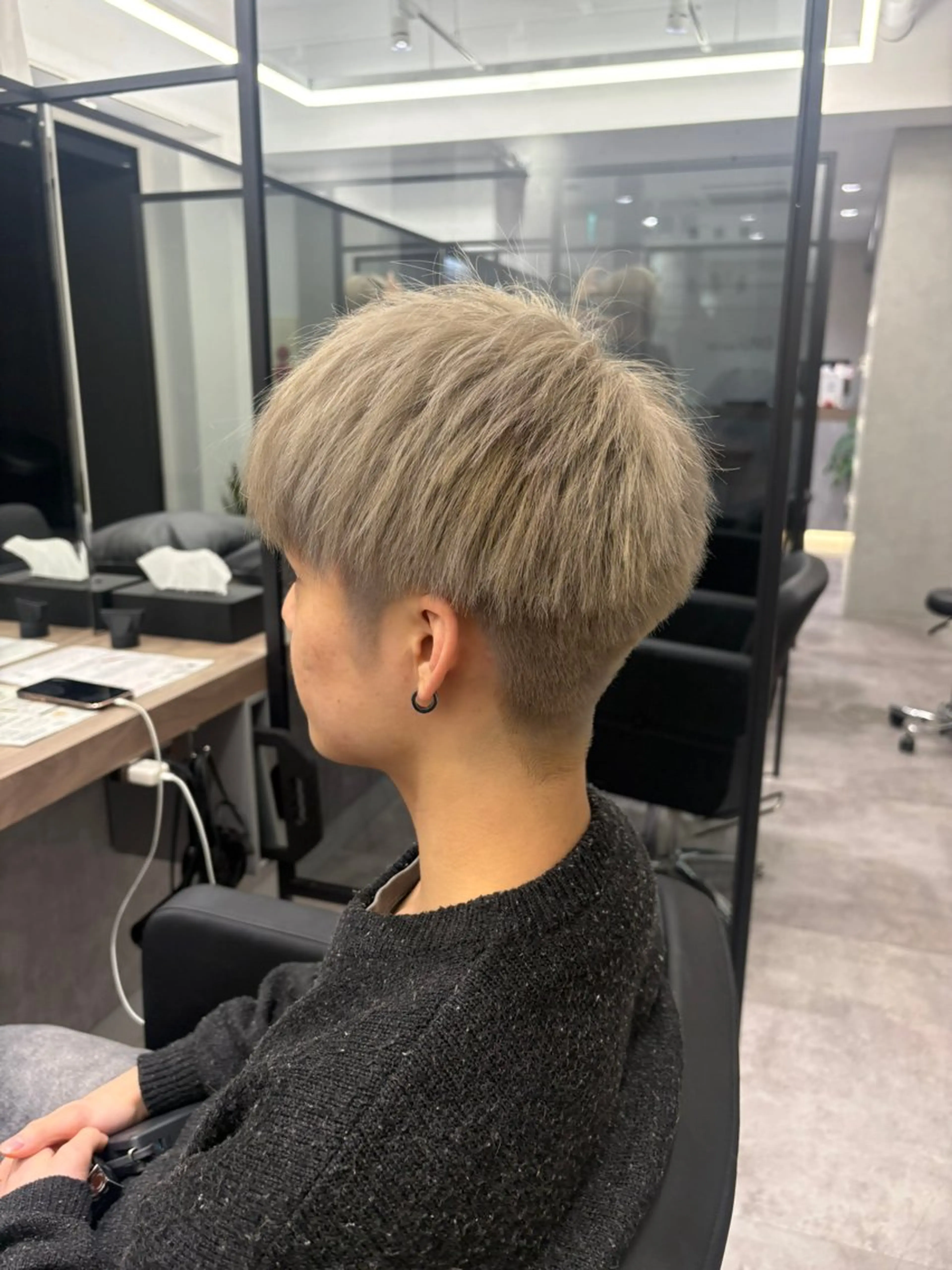 カラー メンズ ヘアカラー Nail &Beauty by UNO伊勢原所属・COCO .のヘアスタイル