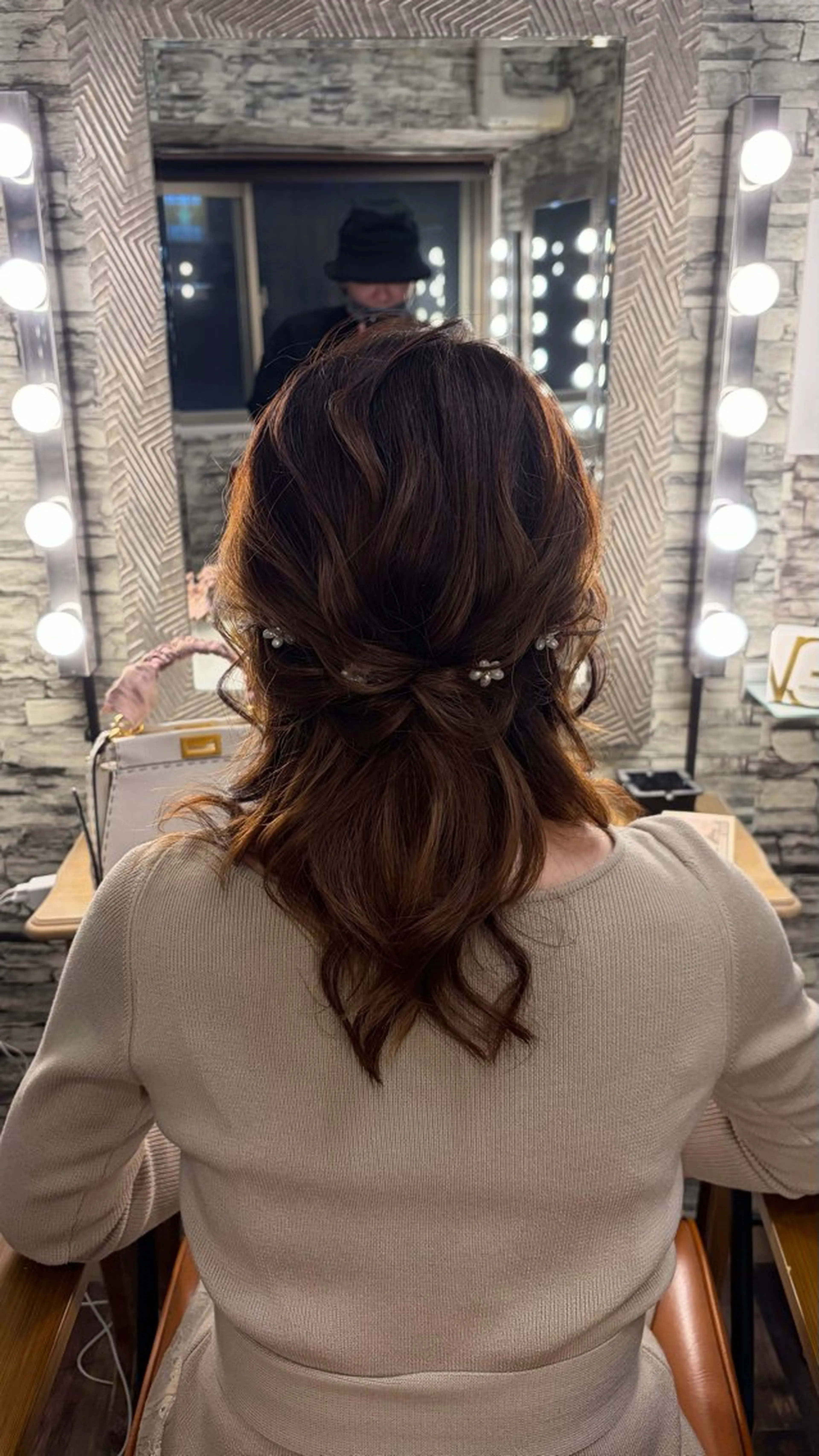 ミディアム ヘアアレンジ hair make  Lucciのヘアスタイル