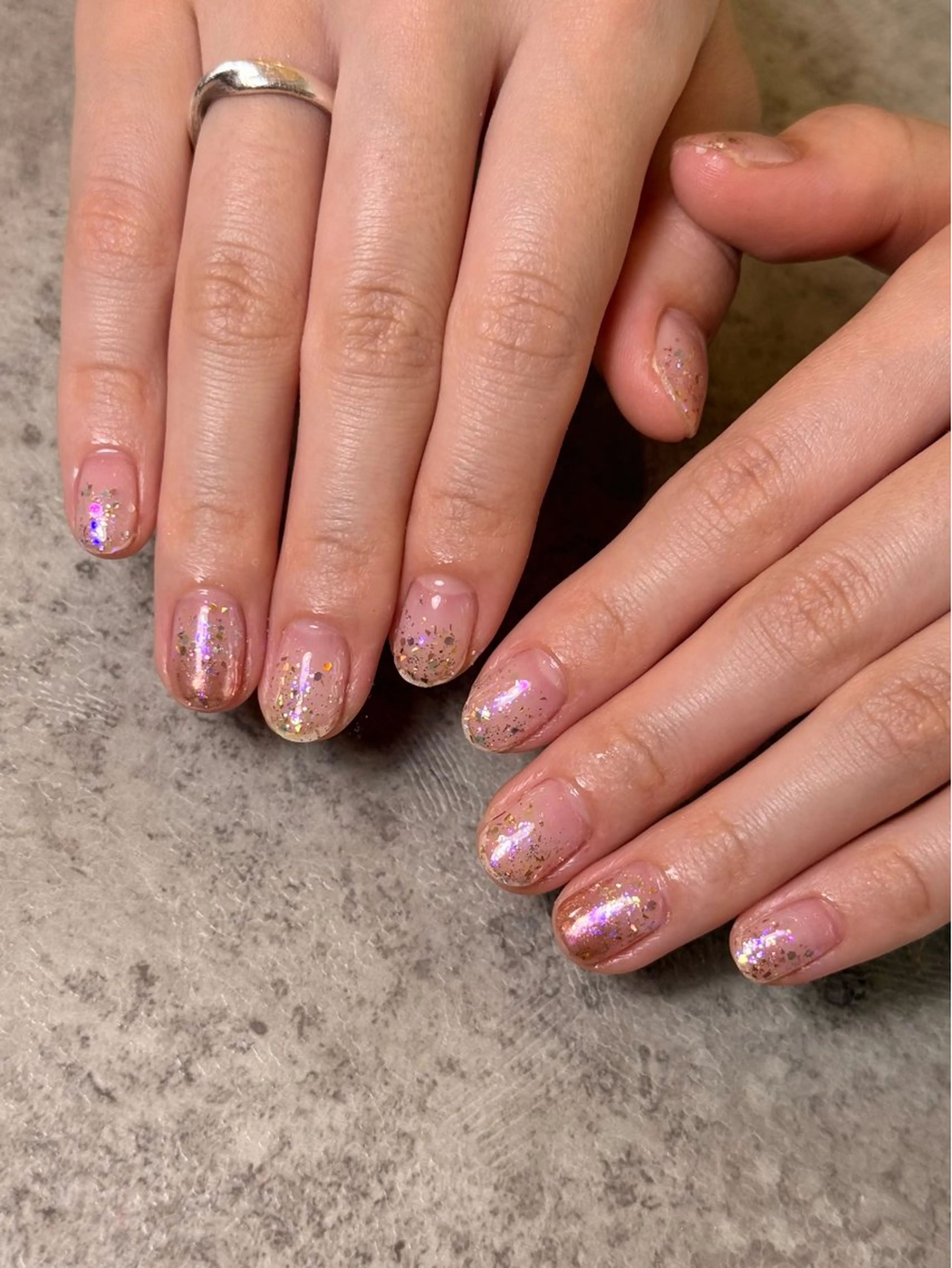 ネイル キラキラネイル withB 池尻大橋のネイルデザイン