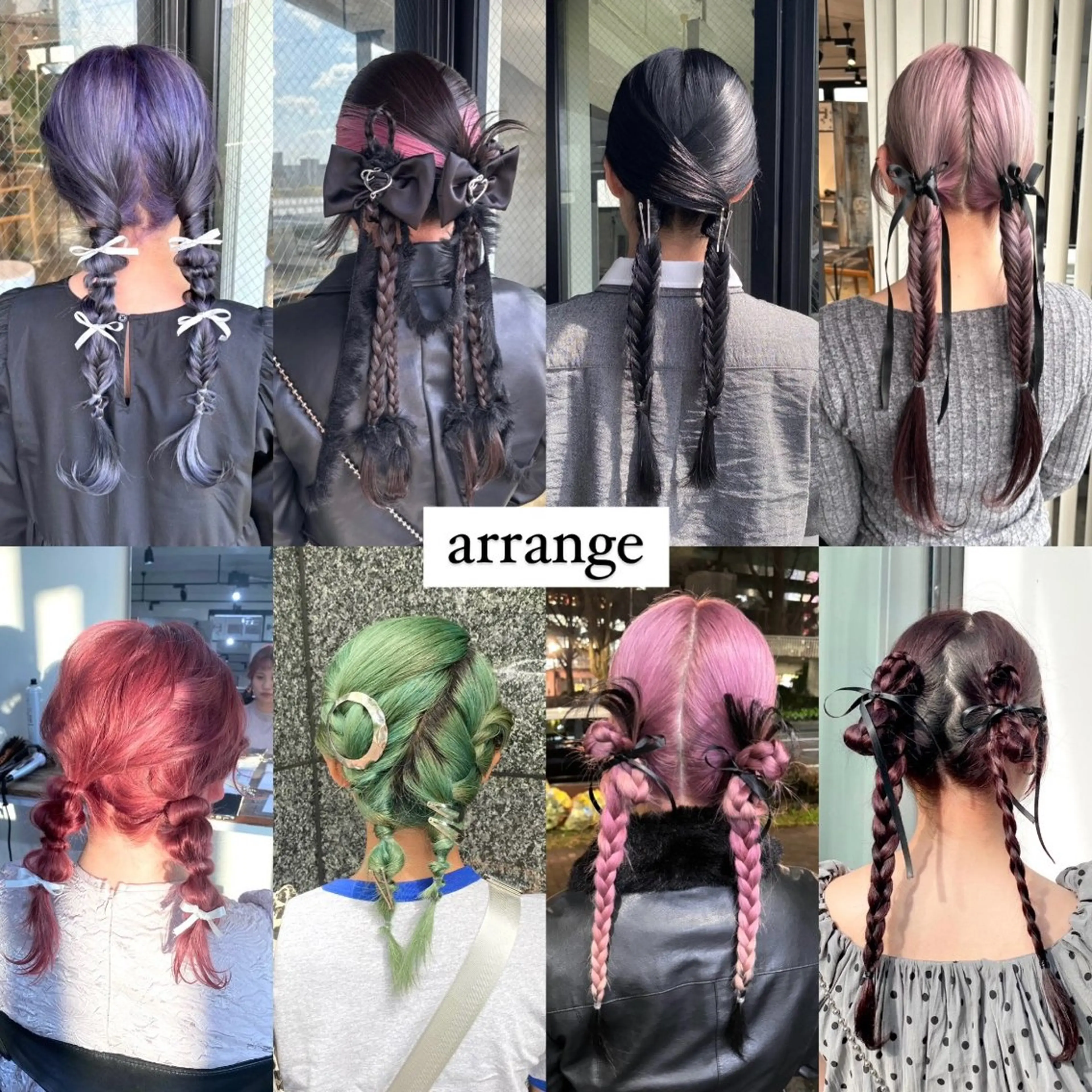 セミロング ヘアアレンジ 💫miyu💫デザ インカラー/アレンジのヘアスタイル