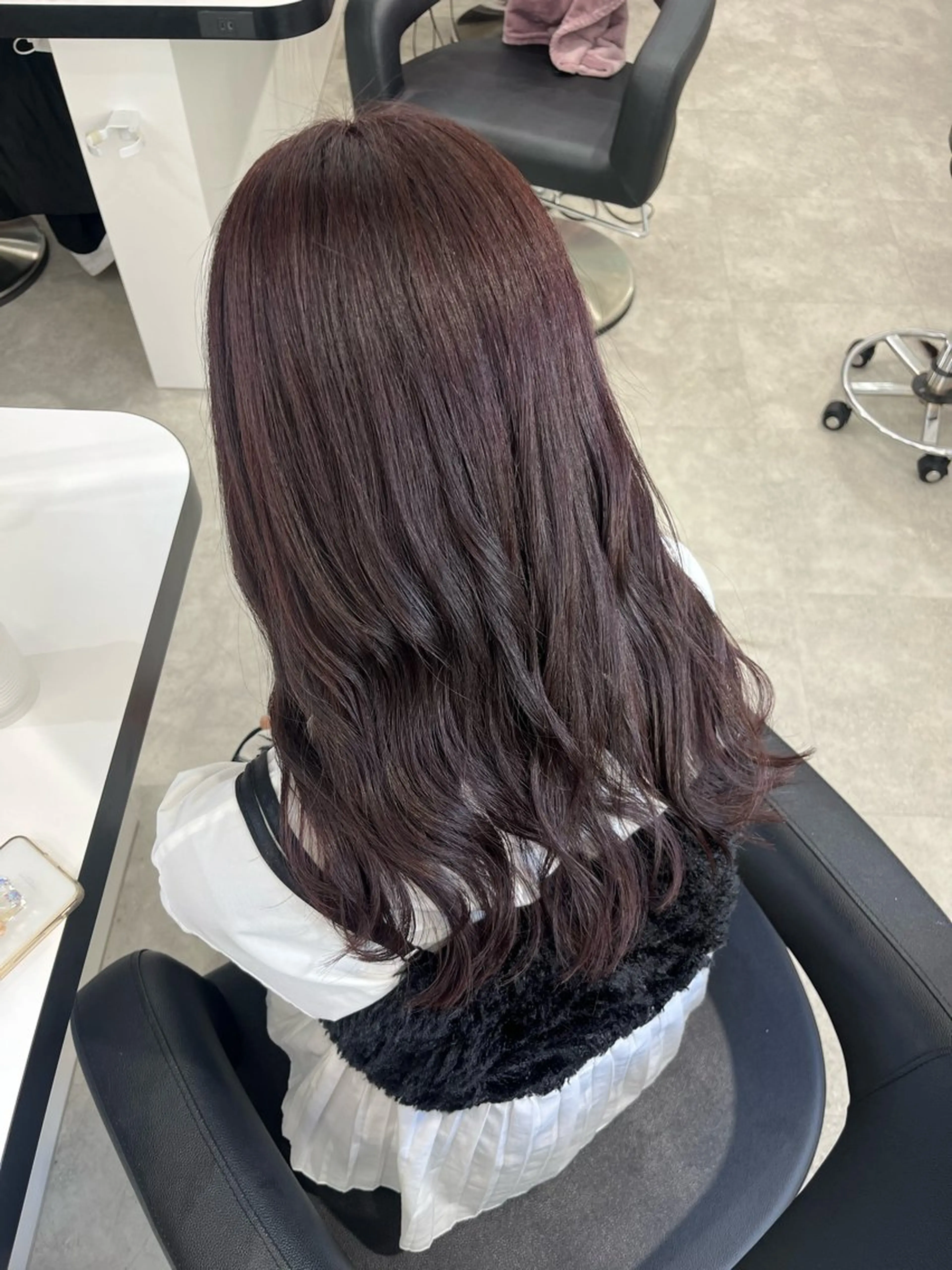 ロング カラー みう/仙台/暖色/ 艶髪/顔周りカット/のヘアスタイル