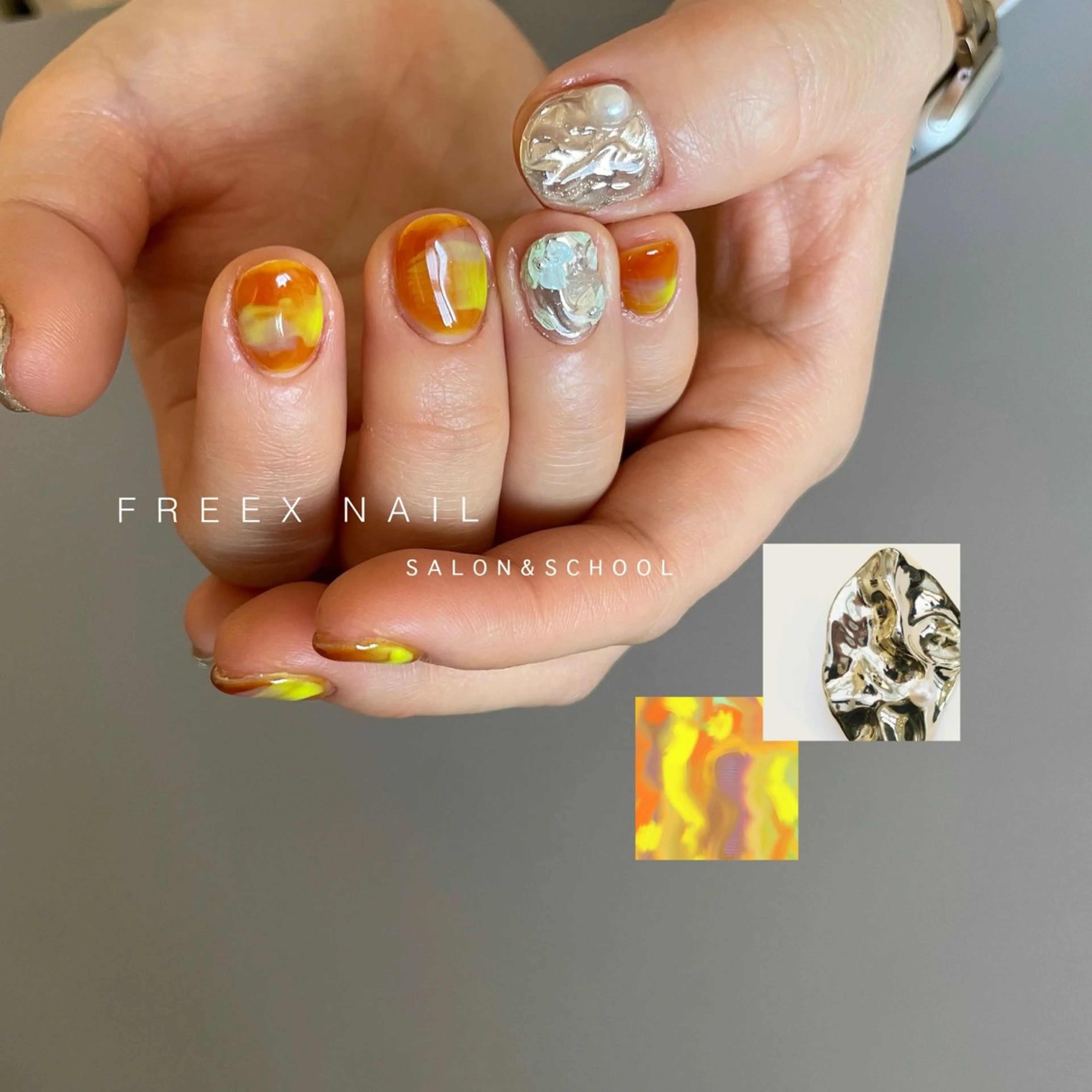 ネイル ニュアンスネイル ハンドネイル ハンドケア Freex nail所属・freex nail /ニュアンス/個性派のネイルデザイン