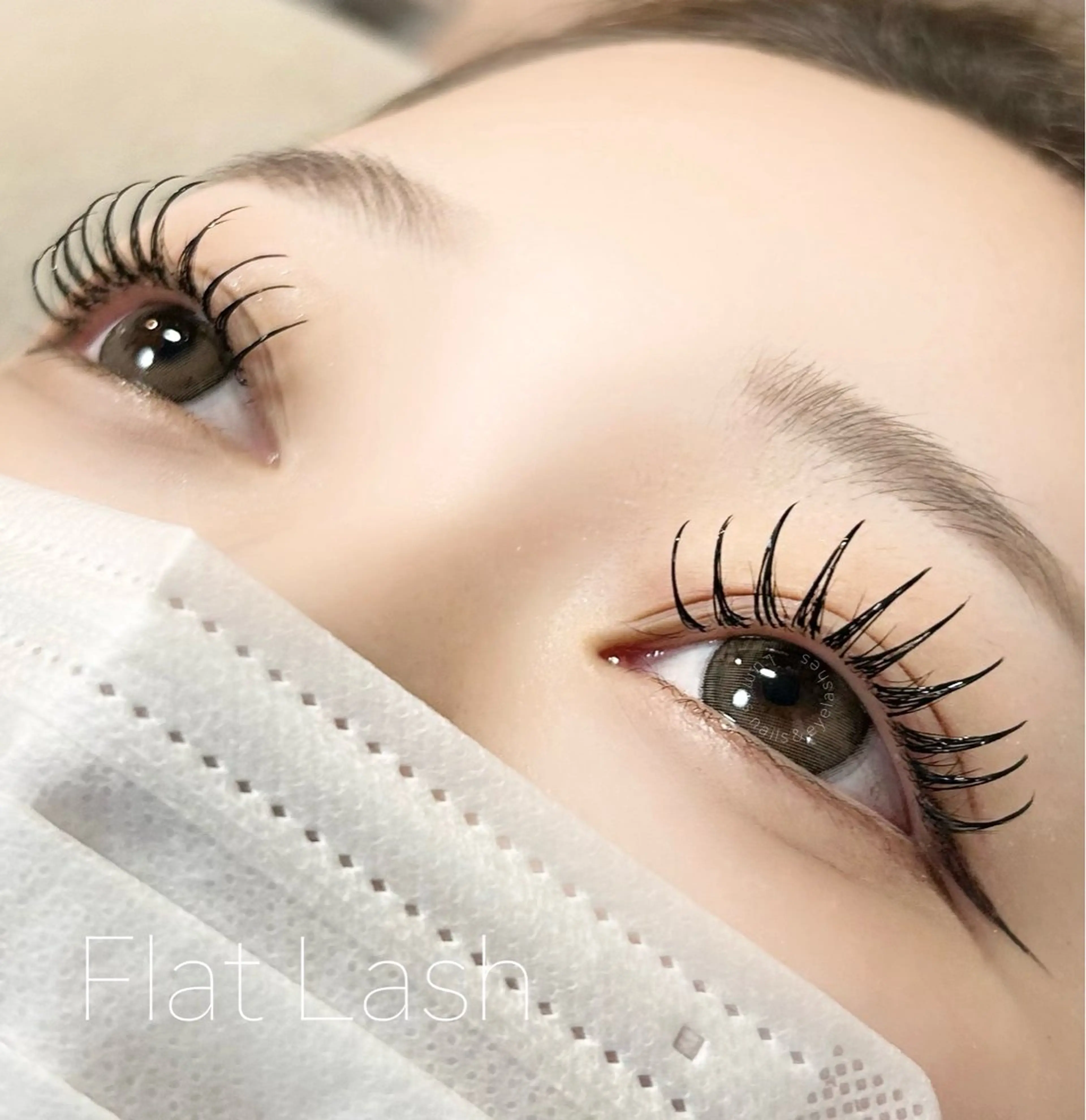 マツエク・マツパ フラットラッシュ マツエク Lumos nail&eyelash所属・Lumos Ayakaのマツエク・マツパデザイン