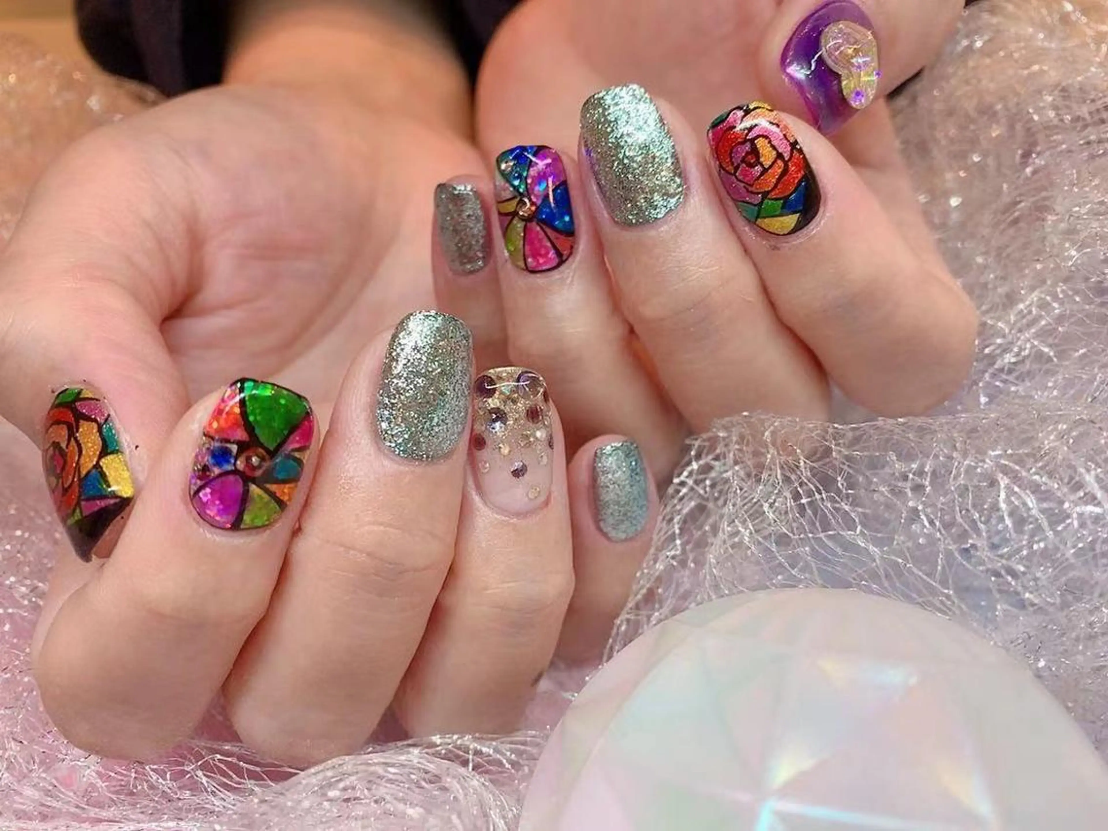 ネイル 長さだし専門店 M2　rikaのネイルデザイン