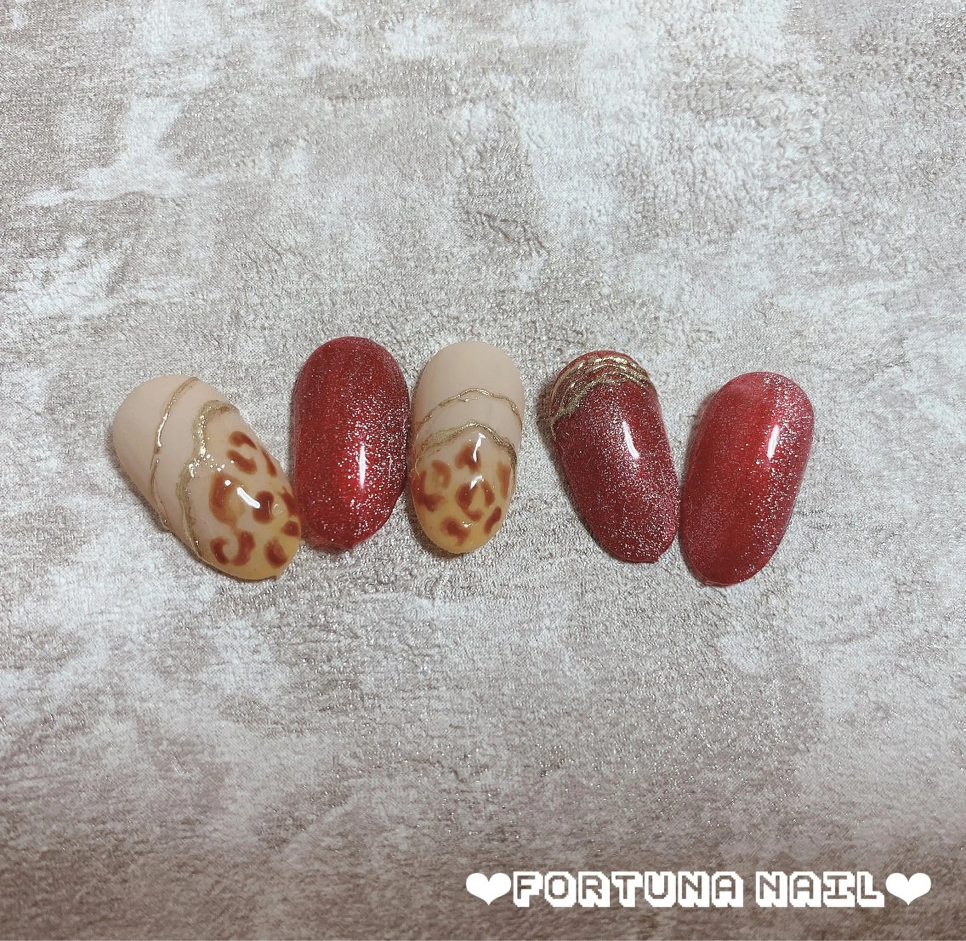 ネイル ハンドネイル Nail •Head スパFortunaのネイルデザイン