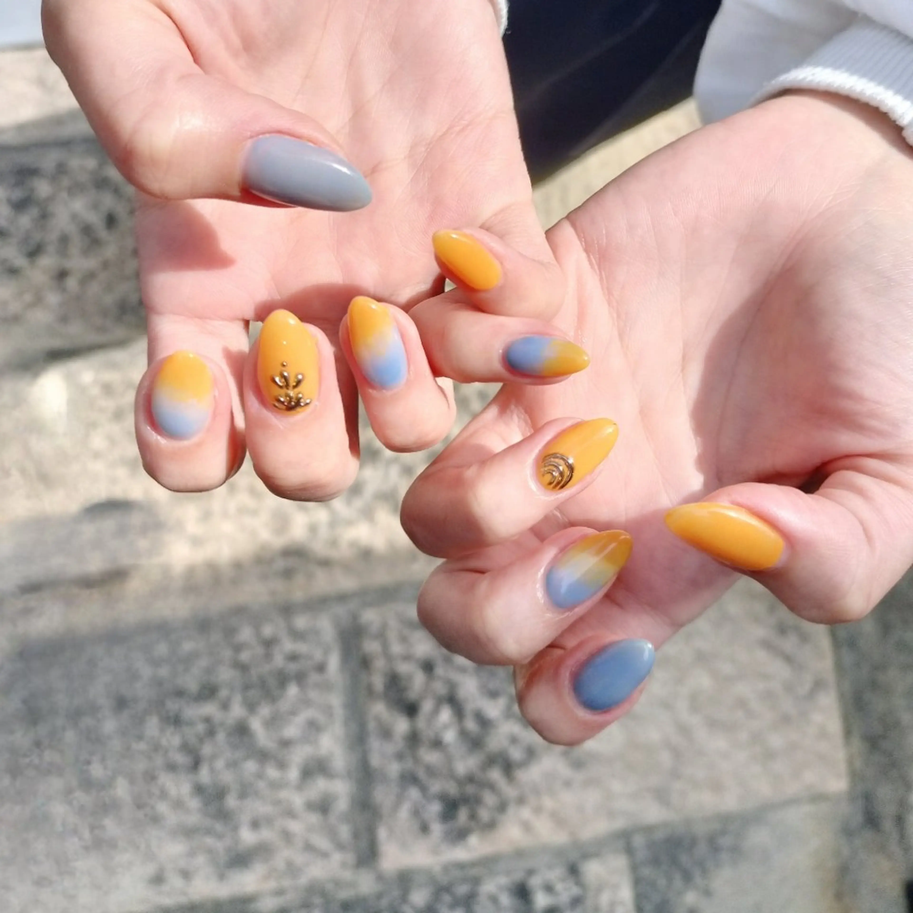 ネイル ハンドネイル フットネイル Nail leef《リーフ》所属・kahosan 𓆉のネイルデザイン