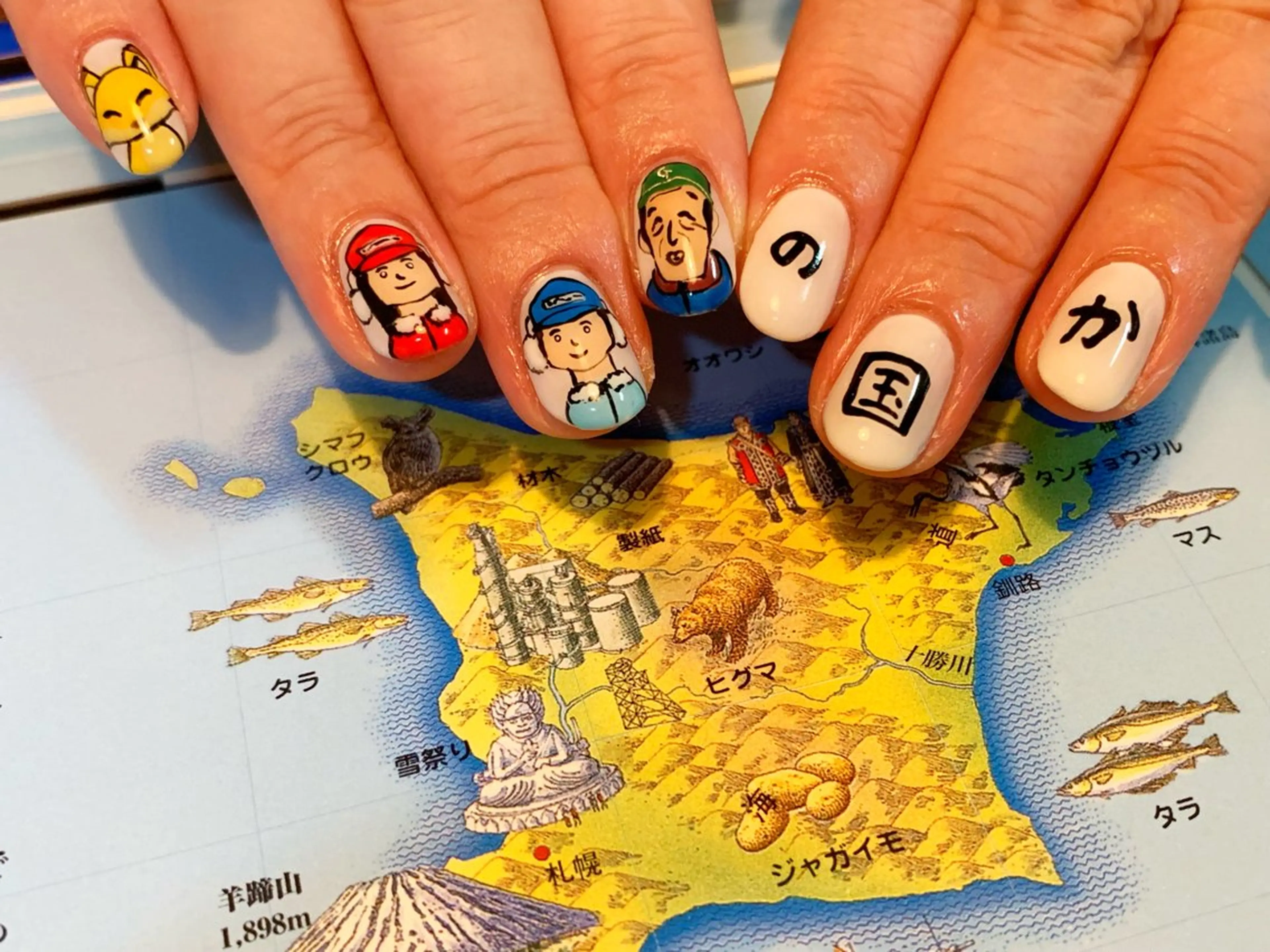 ネイル ハンドネイル フットネイル GéRanium Harukaのネイルデザイン