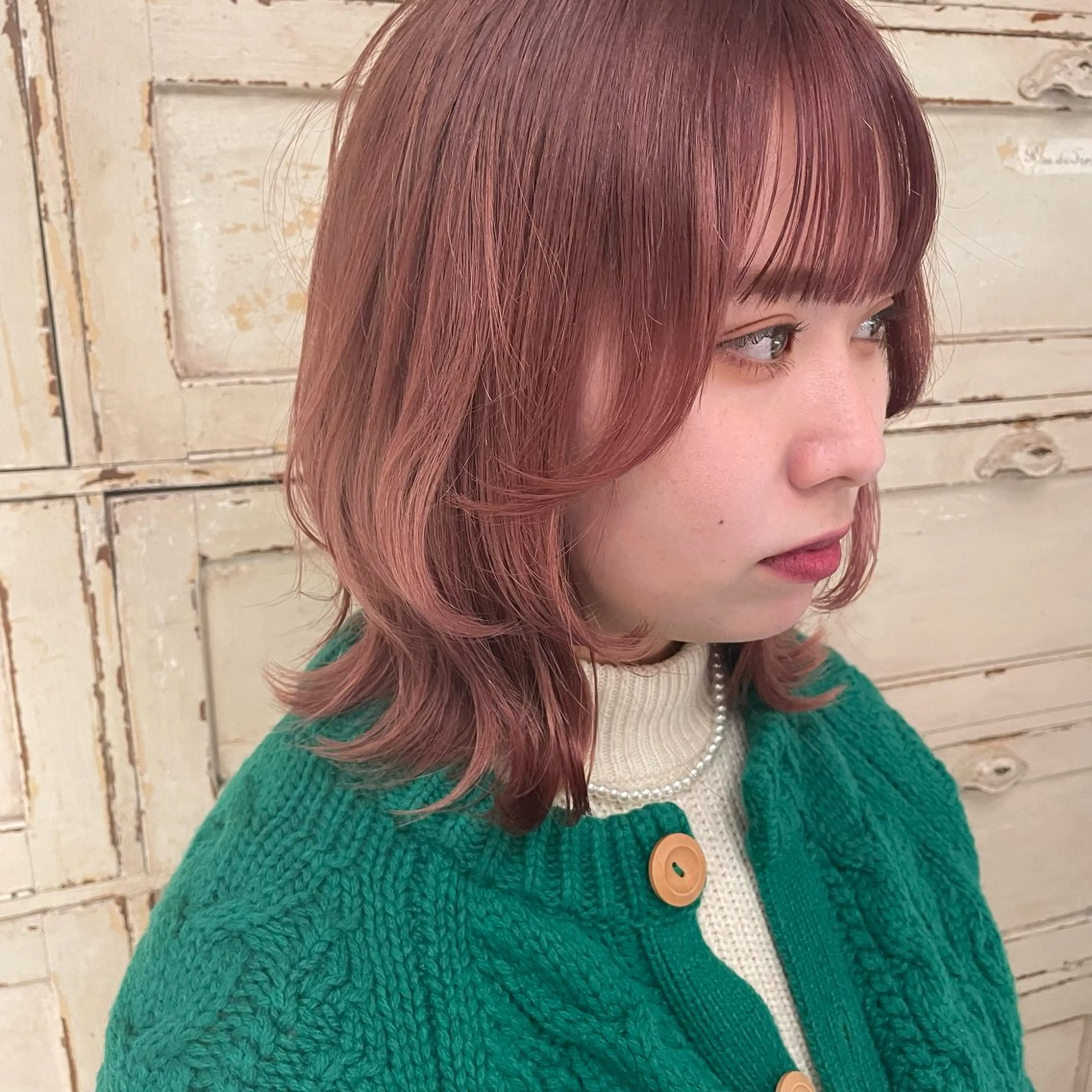 ミディアム カット RorriM natsuのヘアスタイル