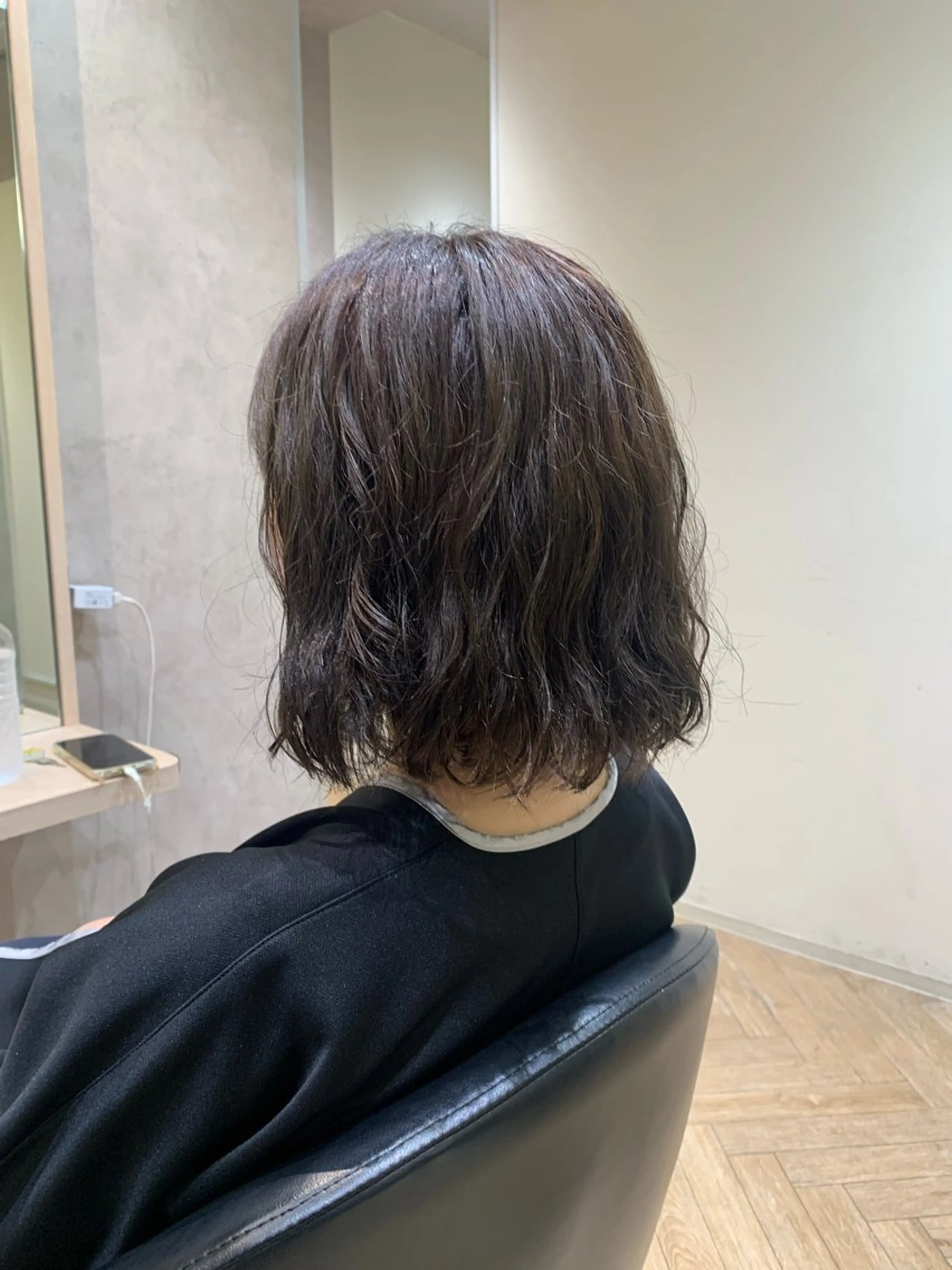 ショート Nu:v所属・moe/ 透明感カラー/恵比寿のヘアスタイル